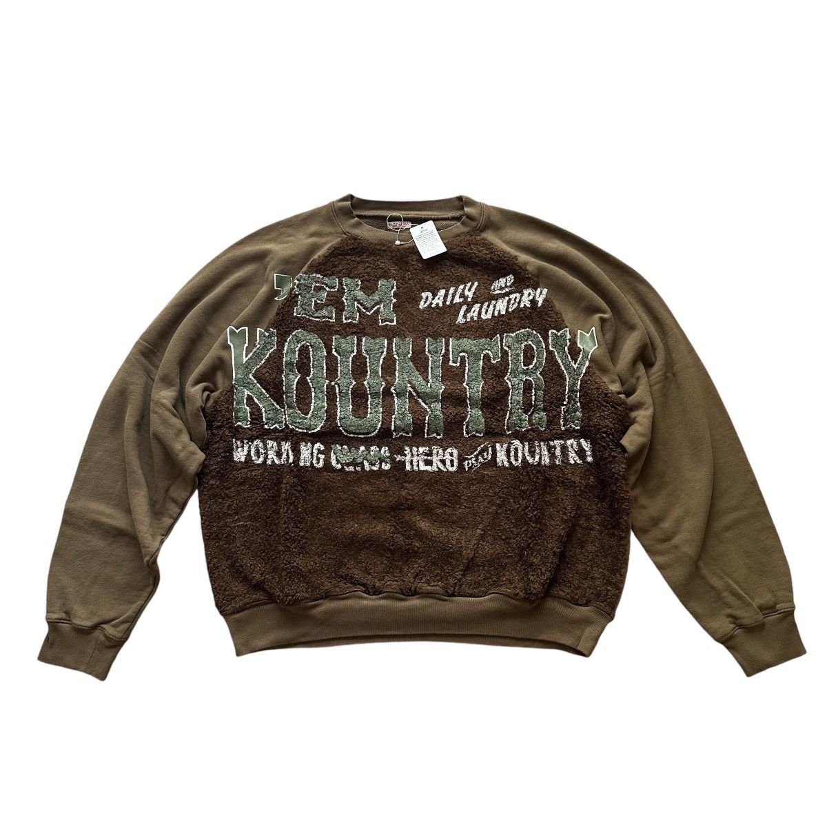 Kapital kapital Fur Grizzly Sweatshirt Size US L / EU 52-54 / 3 - 1 Thumbnail