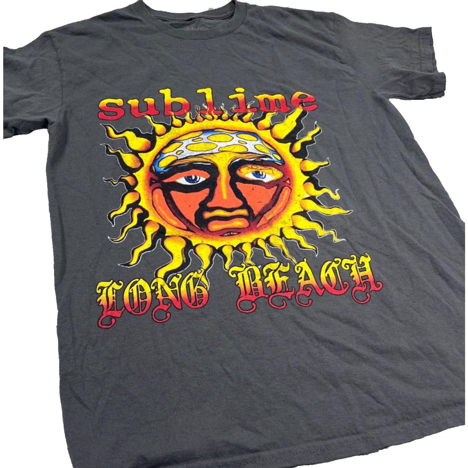 Etro Sublime Shirt Men Medium Gray Tee Band Concert Tour Retro Rock Long Beach Sun Size US M / EU 48-50 / 2 - 3 Thumbnail