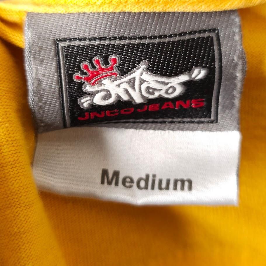 Vintage Vintage JNCO Jeans T Shirt Mens Size Medium Yellow 90s Rave Size US M / EU 48-50 / 2 - 8 Thumbnail