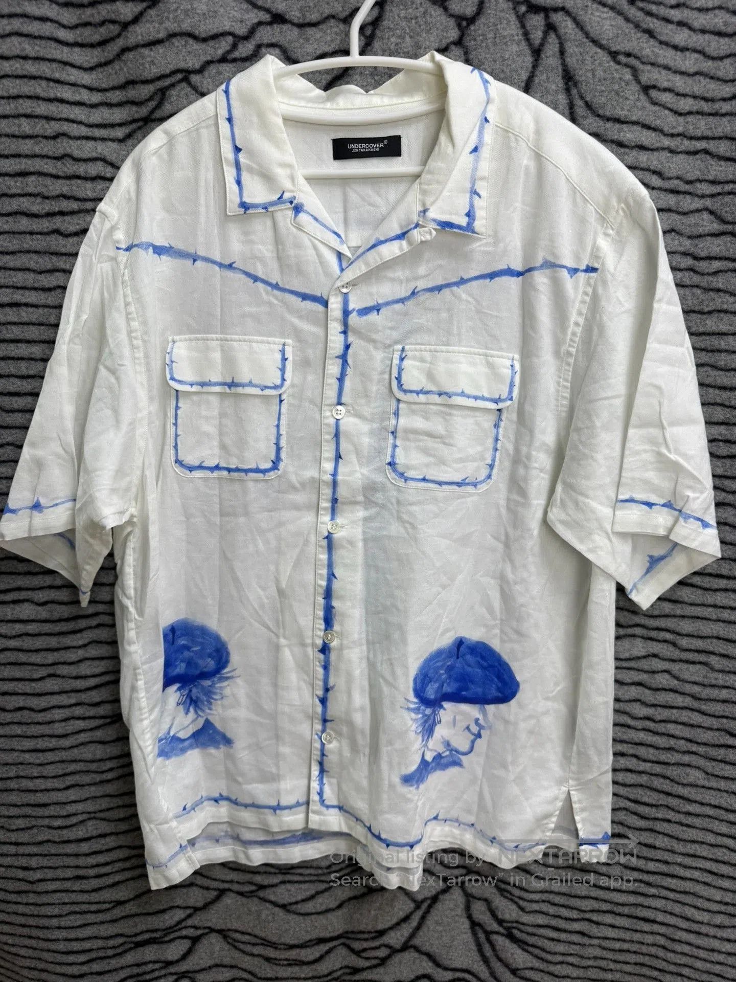 Undercover UNDERCOVER Ballpoint Artist Short Sleeve Shirt. Size US XL / EU 56 / 4 - 1 Thumbnail