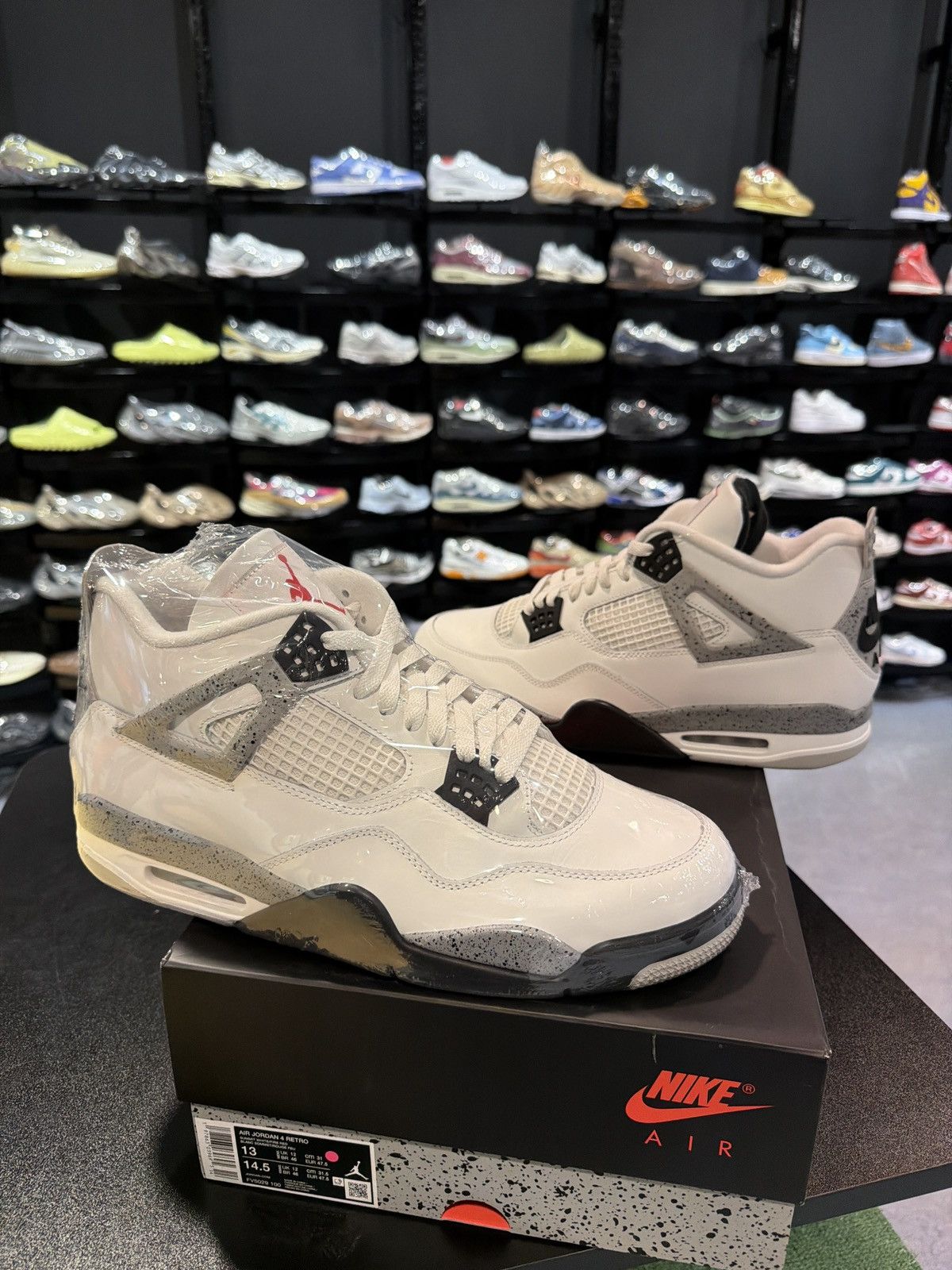 Jordan Brand Jordan 4 White Cements Size-13 Brand New Quick Ship Size US 13 / EU 46 - 2 Thumbnail