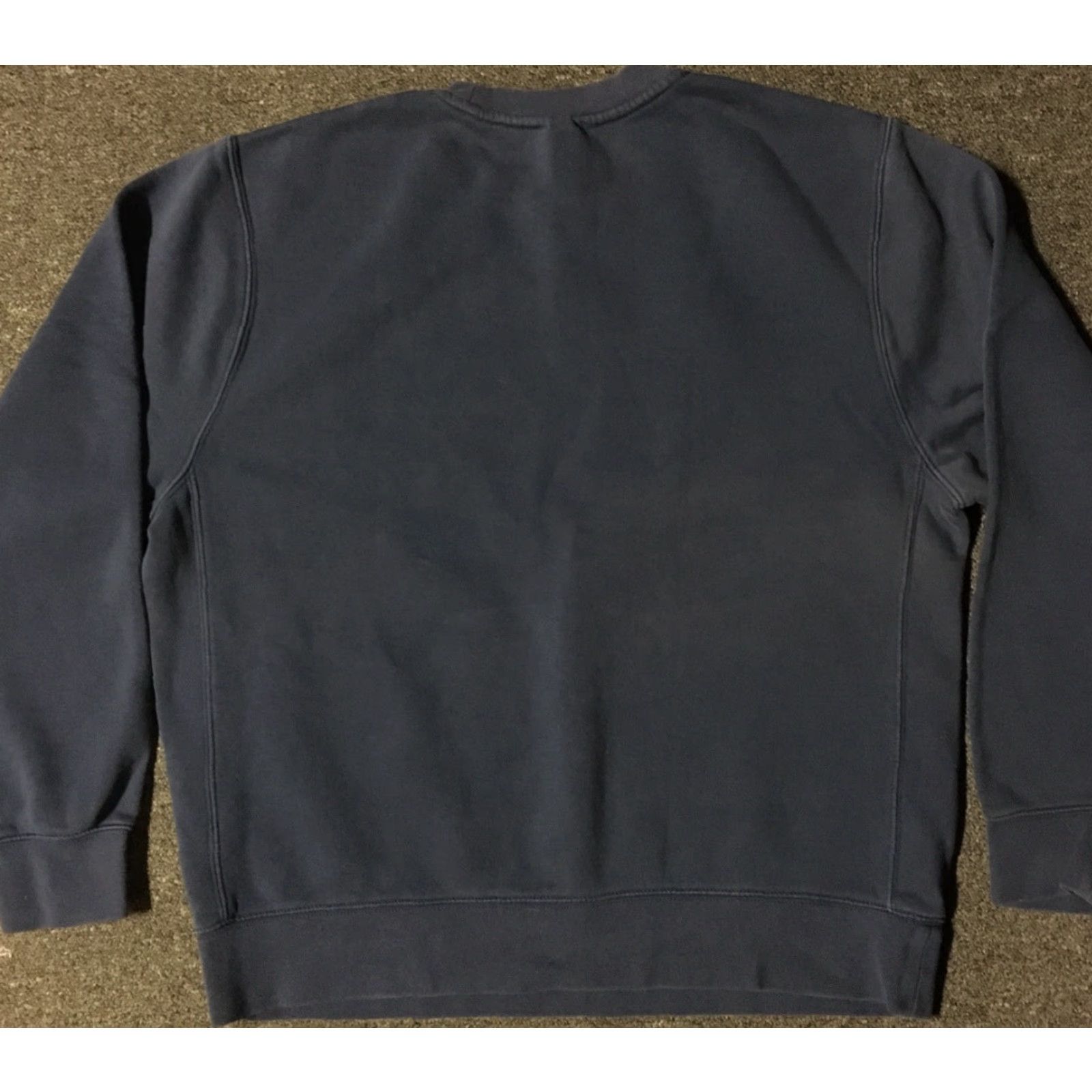 Nike Nike Swoosh Faded Hoodie L Men Navy Blue 90s Grunge Hip Hop Vintage Sweatshirt Sportswear Nike Sportswear Size US L / EU 52-54 / 3 - 3 Thumbnail