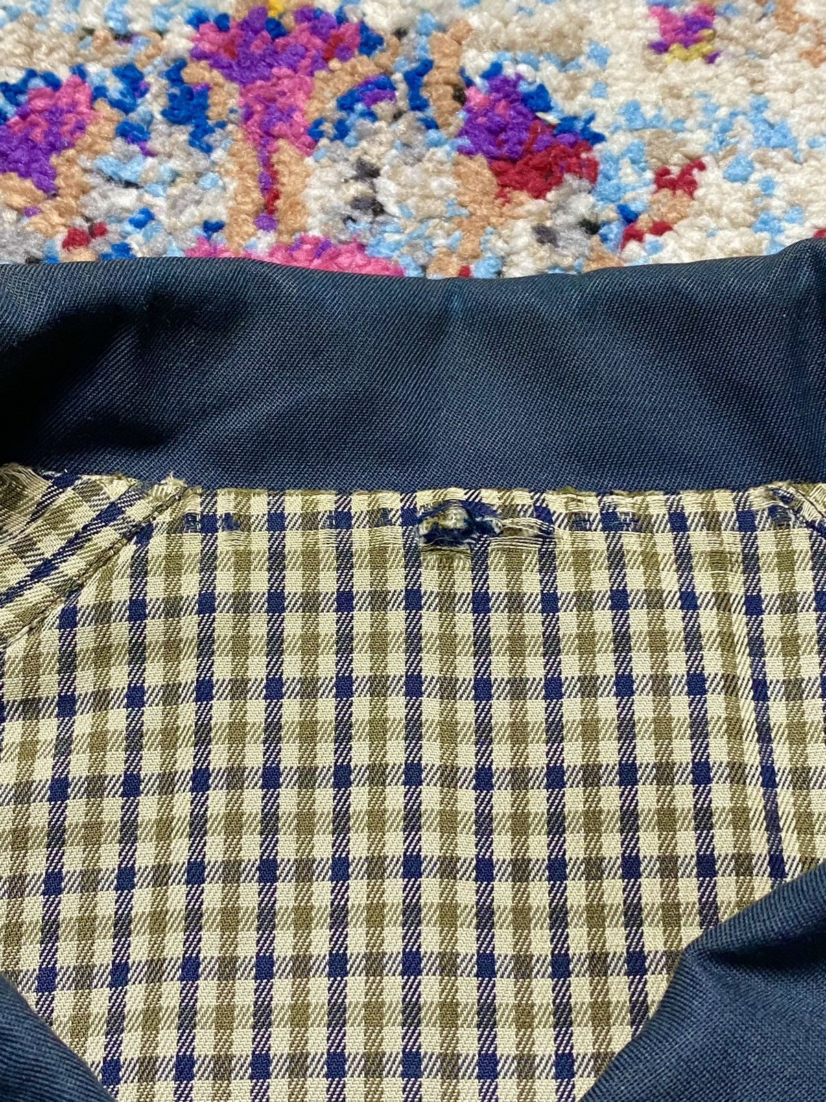 Aquascutum × Vintage 1980s Aquascutum 1st Early model Brackenbury Blouson Coat Size US L / EU 52-54 / 3 - 4 Thumbnail