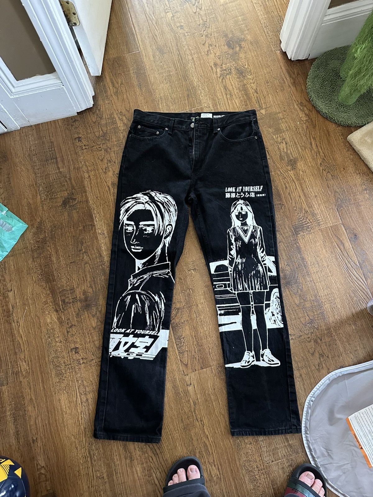 Vintage LOOK AT YOURSELF DENIM Size US 32 / EU 48 - 1 Thumbnail