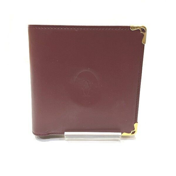Cartier Cartier Cartier Must Line Leather Wallet Leather Short Wallet DUTY FREE for USA Size ONE SIZE - 1 Thumbnail