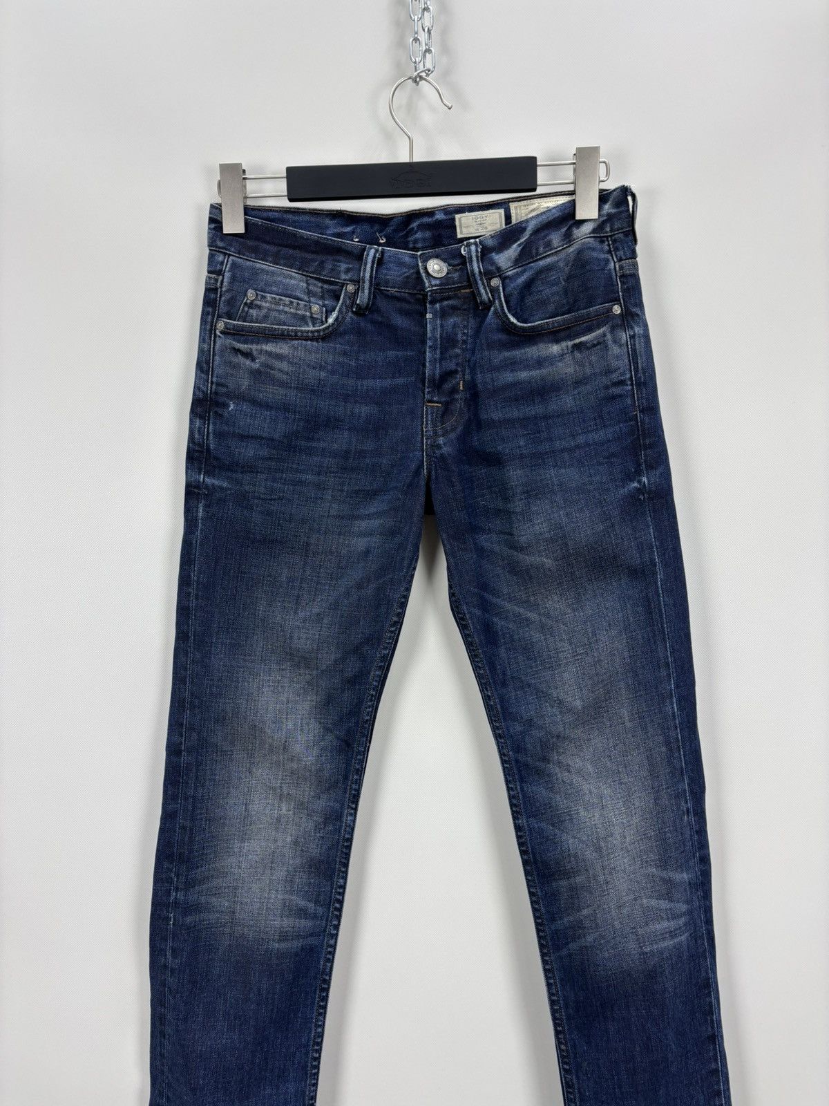 Allsaints Mens jeans All Saints Spitalfields Size 28 Color Blue Size US 28 / EU 44 - 2 Thumbnail