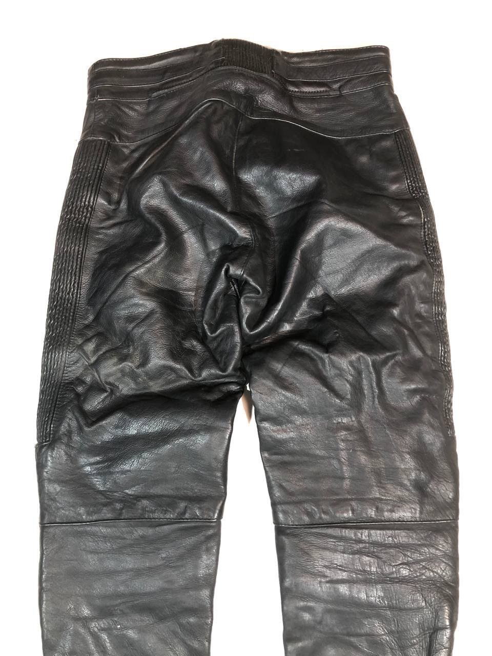 Japanese Brand × Vintage Akito Rare Vintage Japanese Racing Moto Leather Pants Size US 36 / EU 52 - 7 Thumbnail