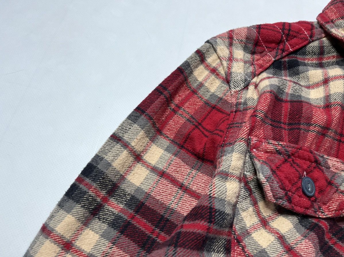 Flannel × Superdry Superdry Premium Flannel by vintage shirt button up Size US L / EU 52-54 / 3 - 6 Thumbnail