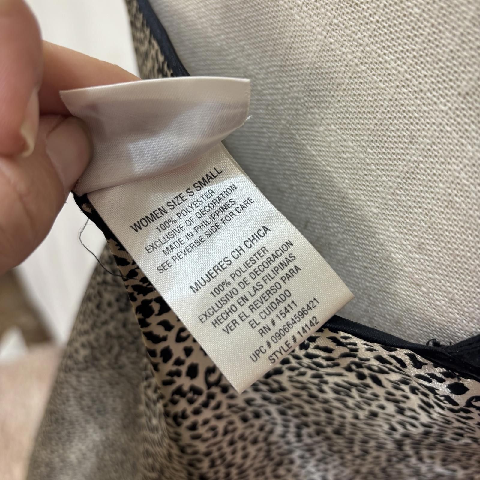 Other Vtg 90s satin leopard print lingerie gown sz small Size ONE SIZE - 5 Thumbnail