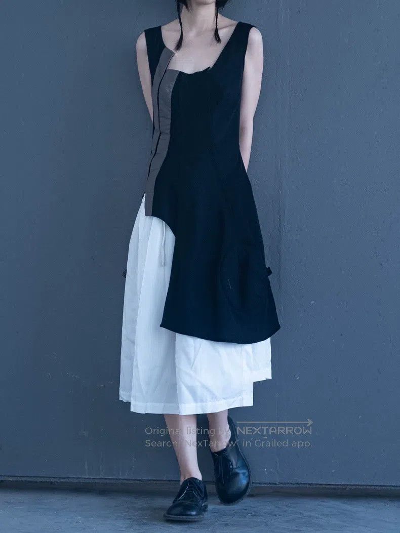 Comme des Garcons Comme Des Garcons Black Structural Patchwork Dress Size S / US 4 / IT 40 - 1 Thumbnail