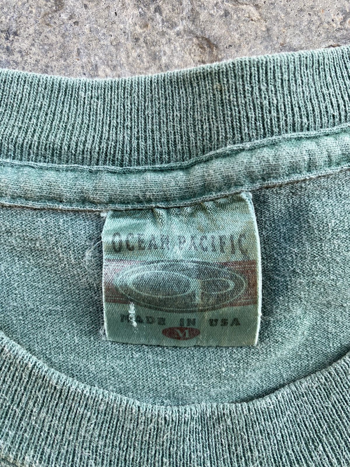 Vintage Rare🔥Vintage 90s Ocean Pacific Single Stitch Tees Size US M / EU 48-50 / 2 - 16 Thumbnail