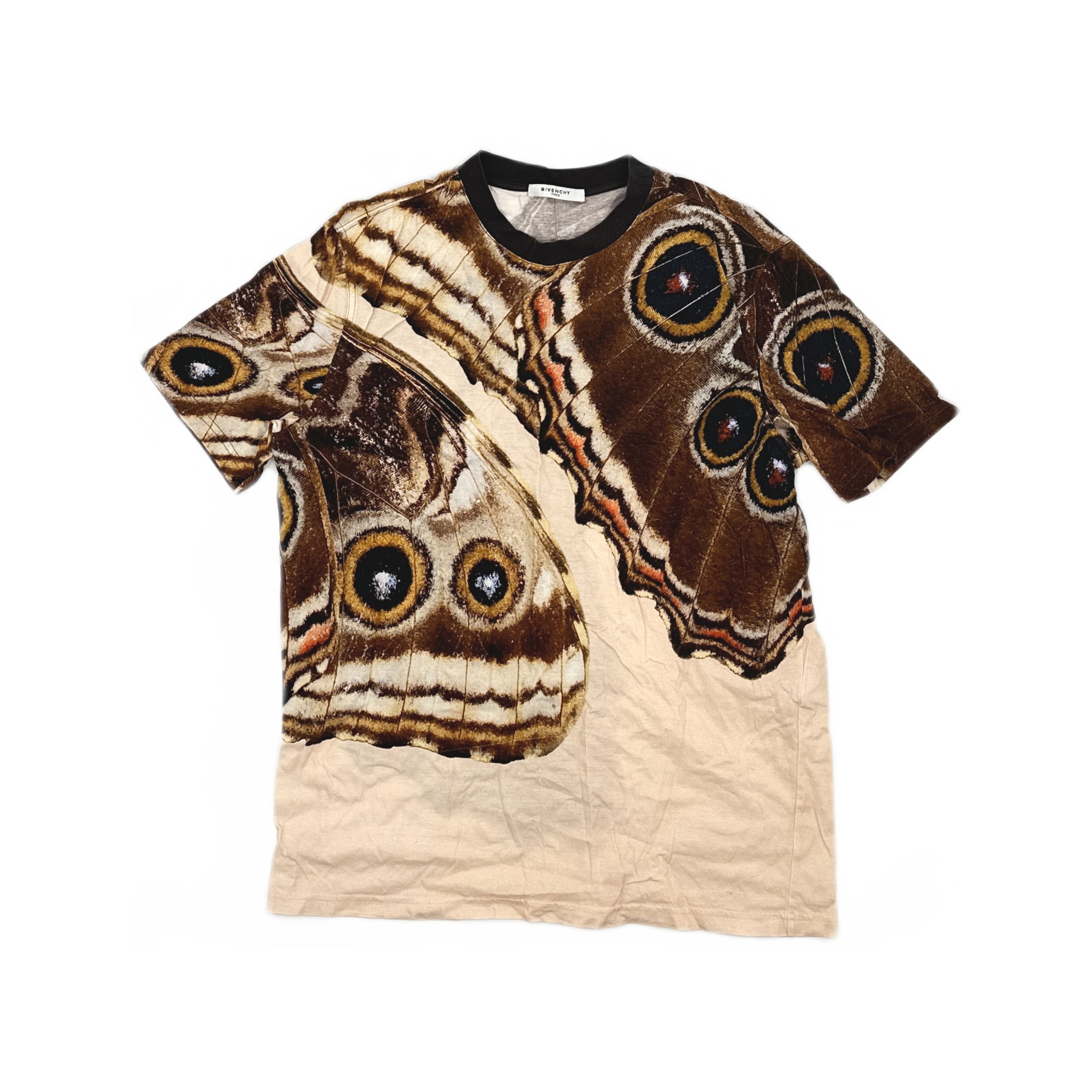 Givenchy Givenchy Butterfly Print T-Shirt Size S Size S / US 4 / IT 40 - 1 Thumbnail
