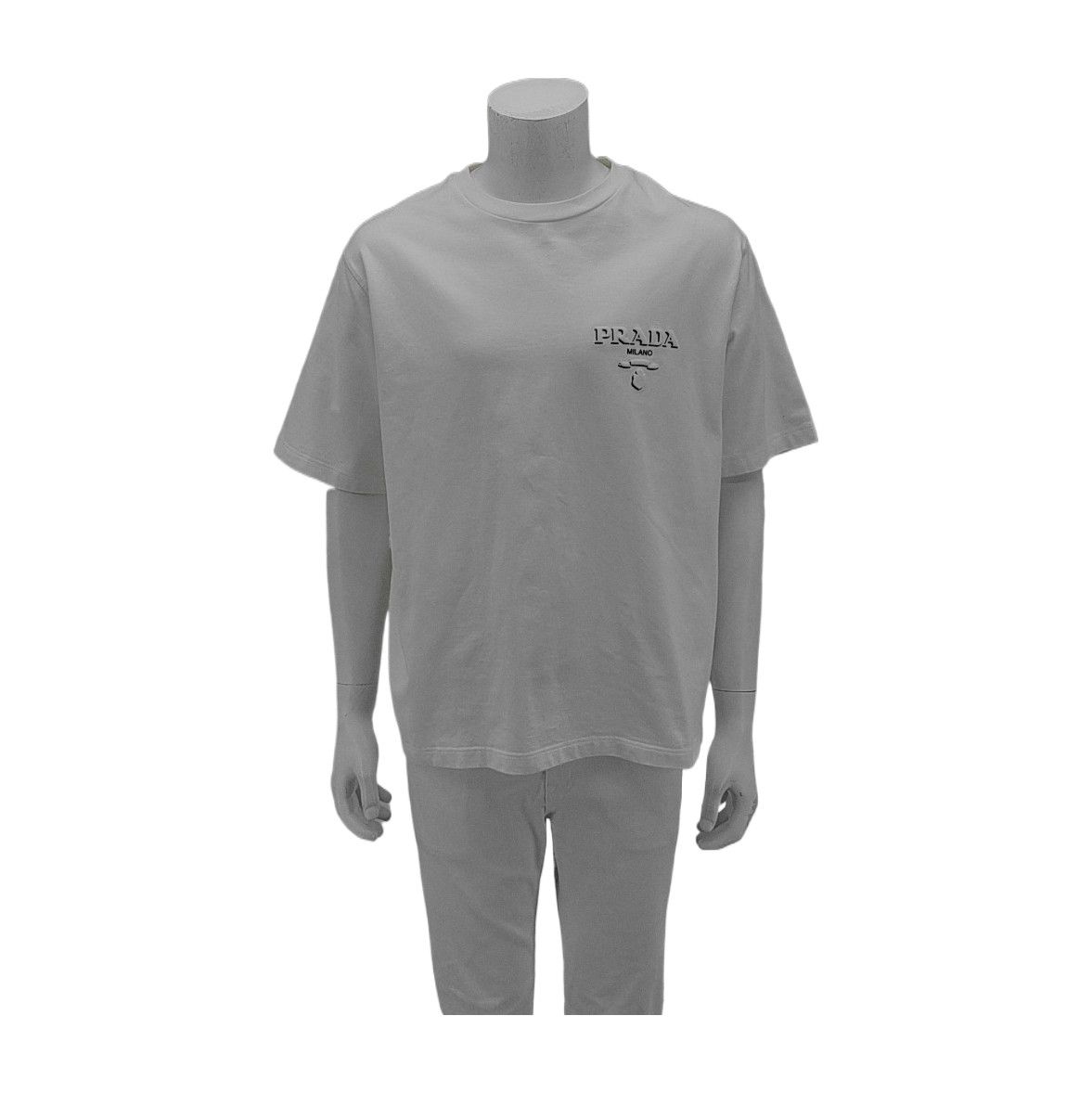 Prada Prada Logo Patch T-Shirt Size L Size US L / EU 52-54 / 3 - 1 Thumbnail