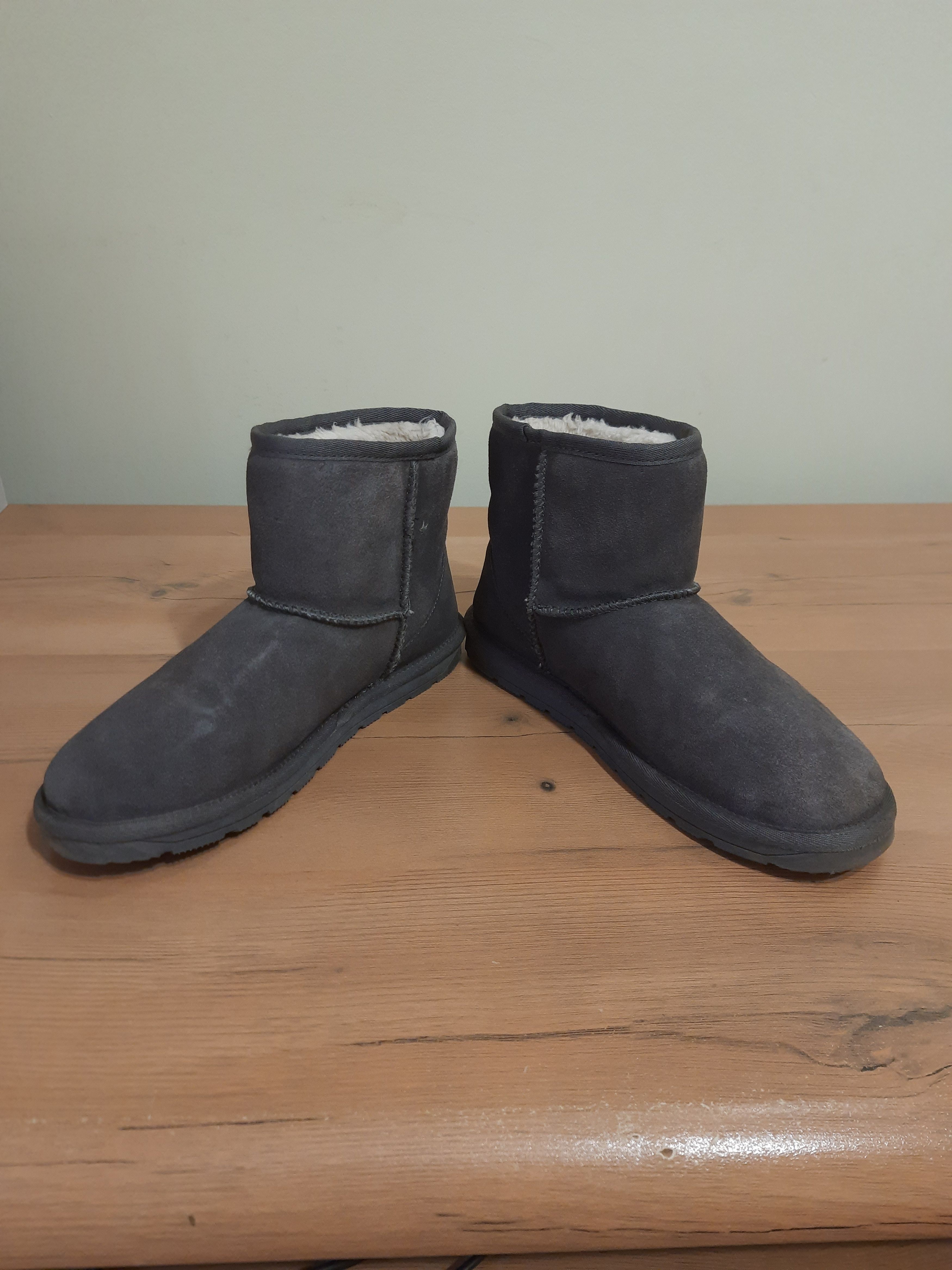 Esprit Classic Mini Suede Y2k Ankle Boots Like Uggs Size US 9 / IT 39 - 9 Thumbnail