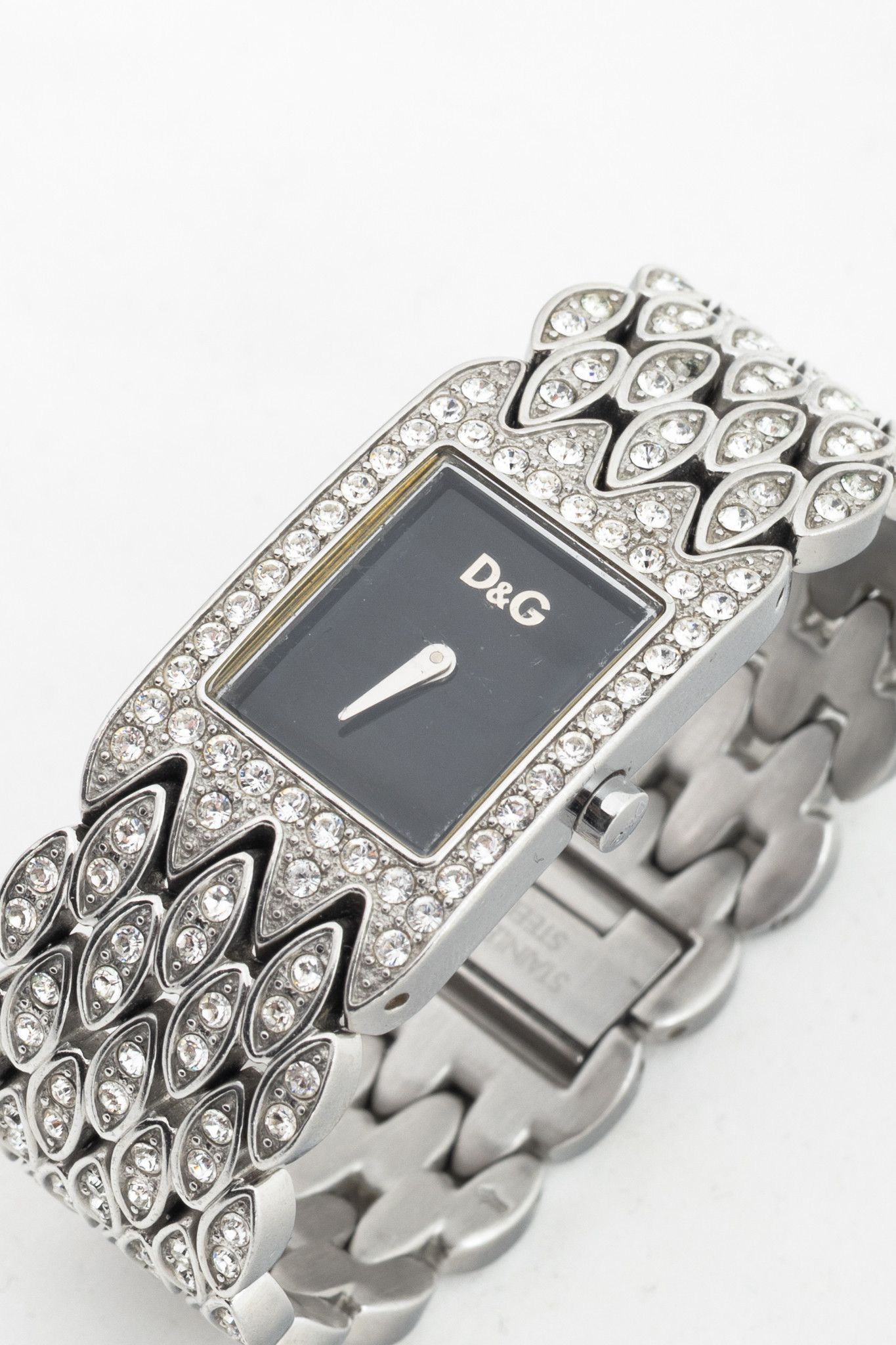 Dolce & Gabbana D&G Dolce & Gabbana Sundown Crystal-Embellished Watch Size ONE SIZE - 2 Thumbnail