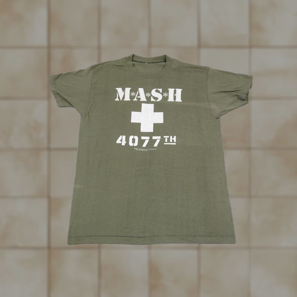 Vintage VINTAGE Shirt Mens Medium Green 80s TV Show Medic 4077th Size US M / EU 48-50 / 2 - 1 Thumbnail