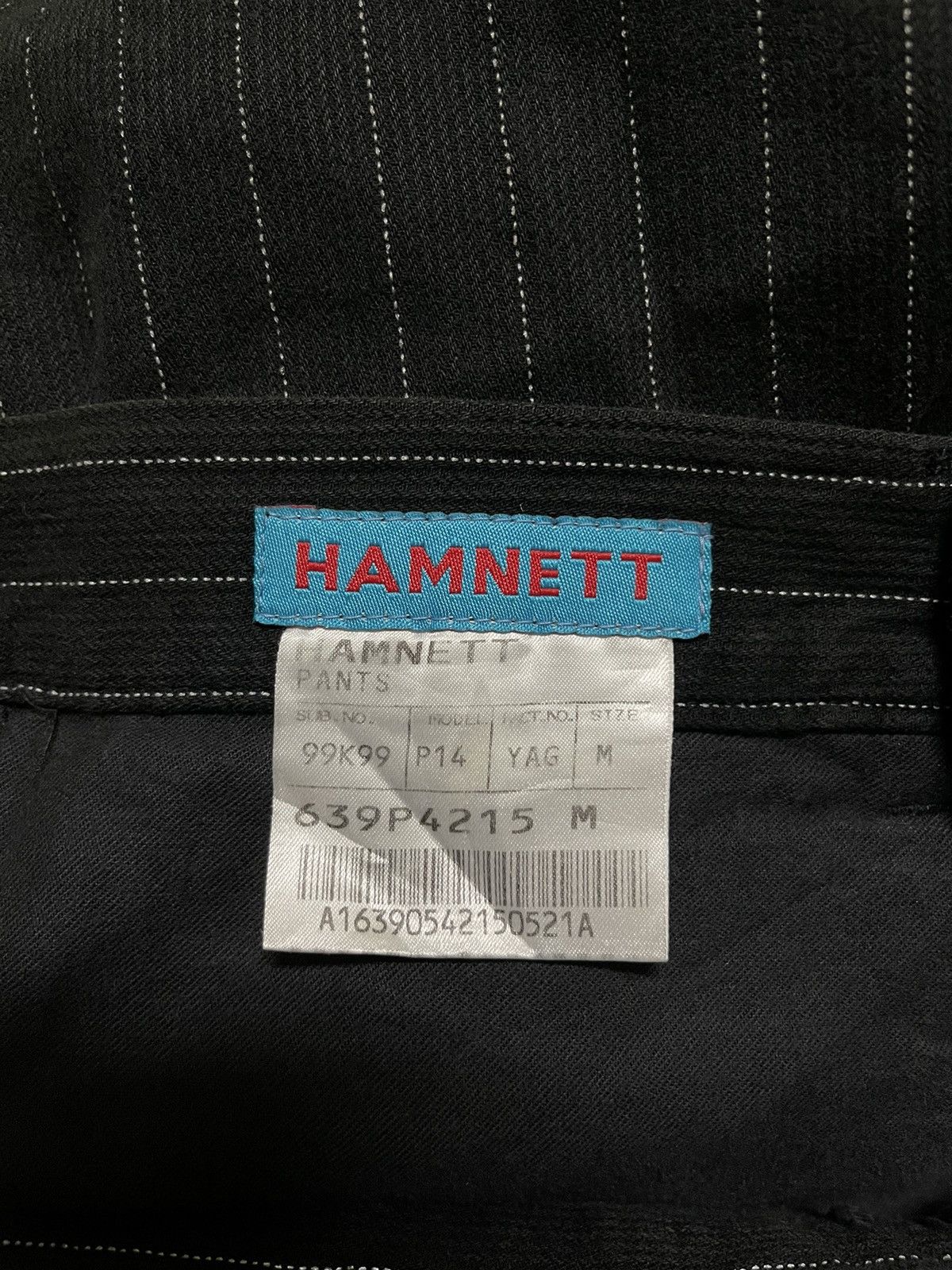 Katharine Hamnett London Hamnett Striped Pants Legs Zipper Japan Size US 30 / EU 46 - 17 Thumbnail