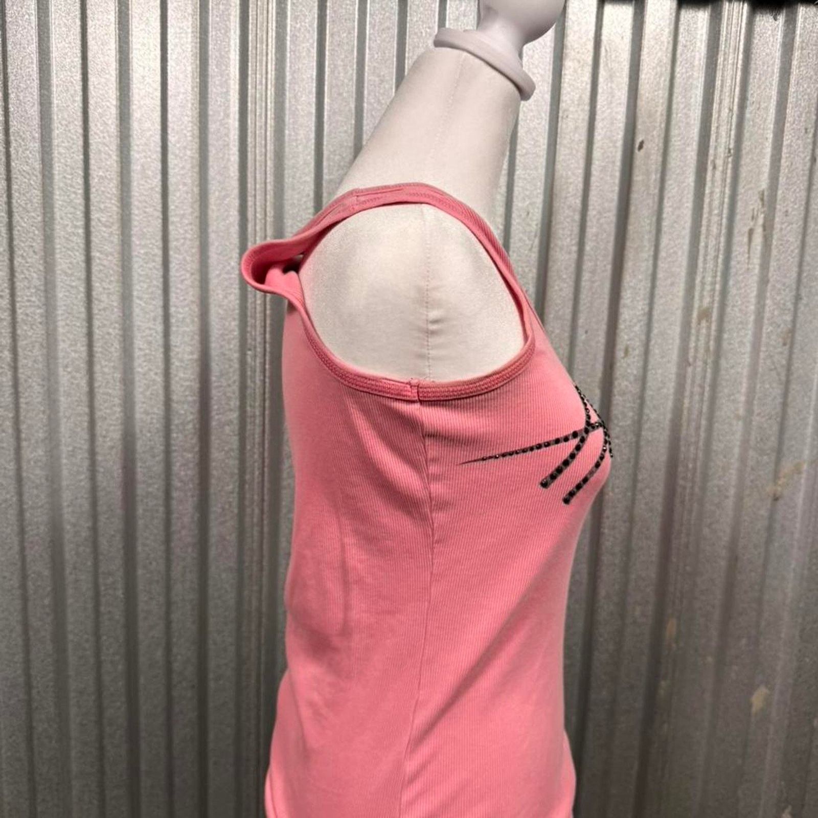 Harley Davidson Pink henley Harley Davidson Rhinestone Tank Top Size S / US 4 / IT 40 - 4 Thumbnail