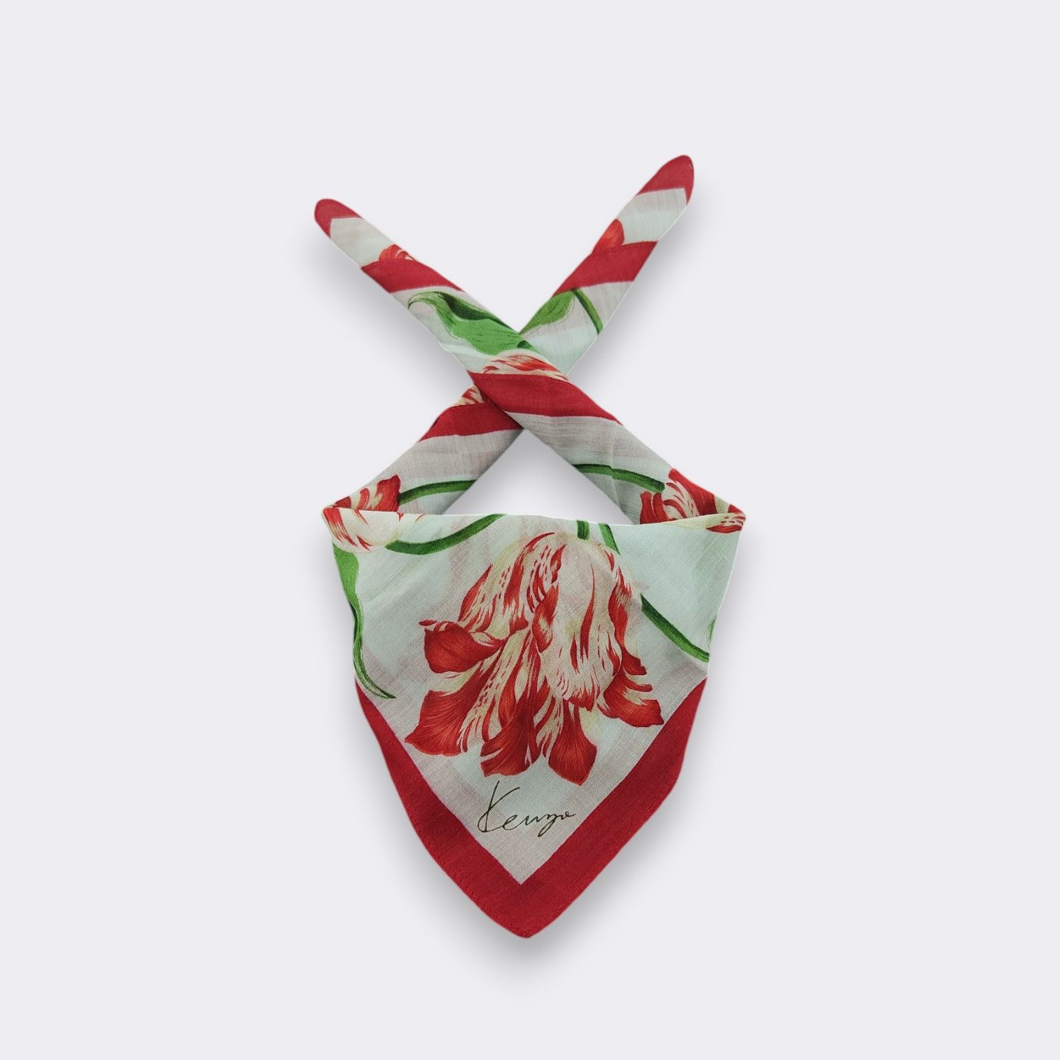 Kenzo Vintage Kenzo Handkerchief Neckerchief Bandana H057E Size ONE SIZE - 1 Thumbnail