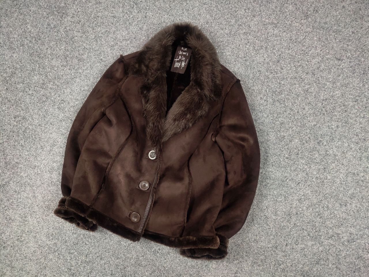 If Six Was Nine Vintage Avant Garde If Six Was Nine Style Fur Leather Jacket Size L / US 10 / IT 46 - 2 Thumbnail