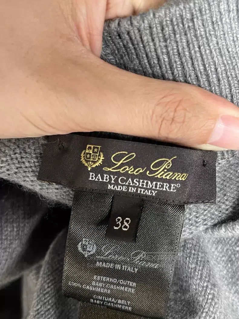 Loro Piana Loro Piana Herringbone Cashmere Pants Size 25" / US 0 / IT 36 - 7 Thumbnail