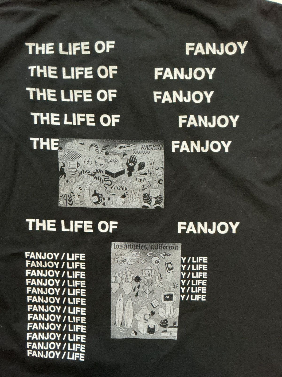 Other Fanjoy The Life Of Fanjoy TLOP Album Graphic Black T-Shirt Size US L / EU 52-54 / 3 - 6 Thumbnail