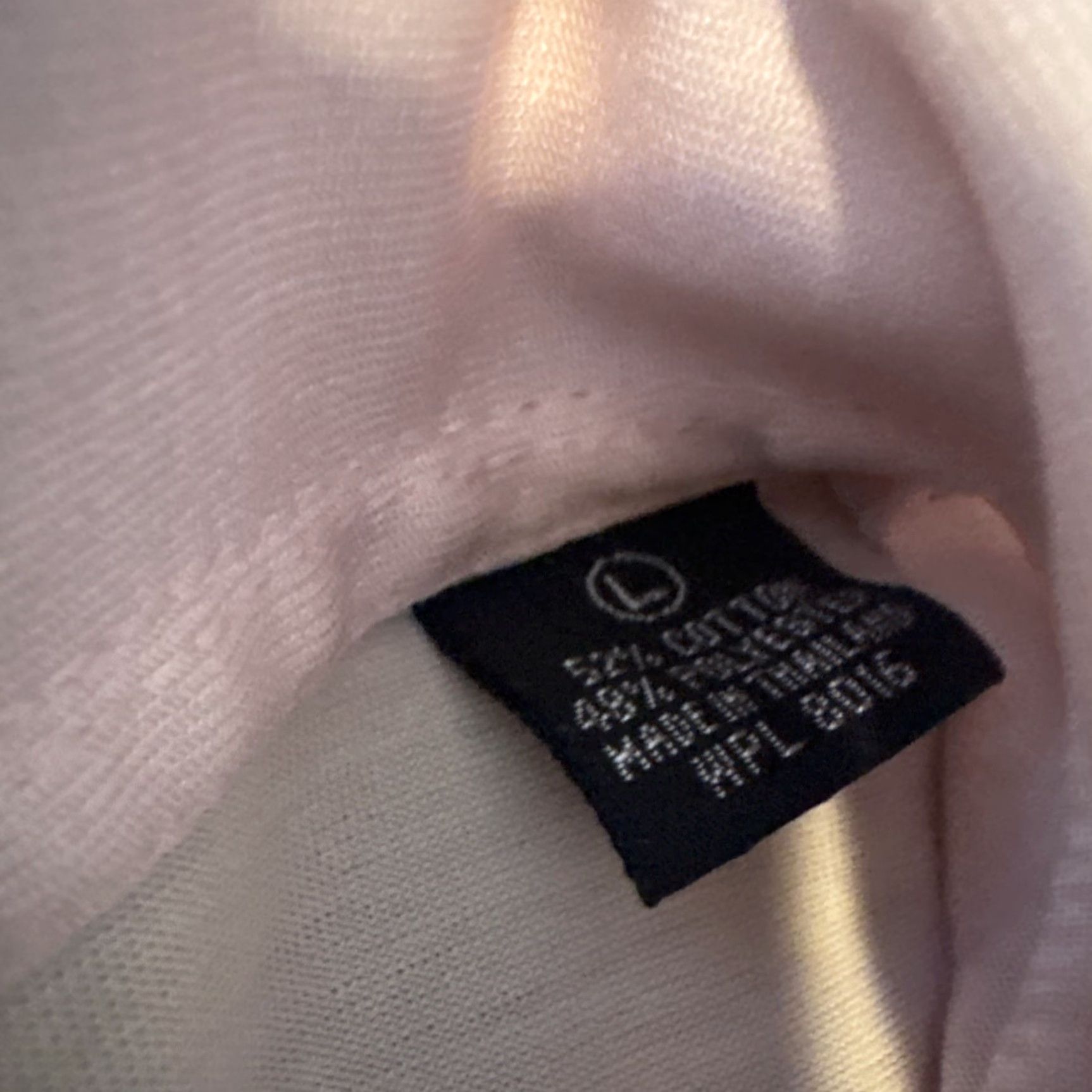 Countess Mara VINTAGE Countess Mara Polo Shirt Collared Light Pink 80s Large Men Size US L / EU 52-54 / 3 - 6 Thumbnail
