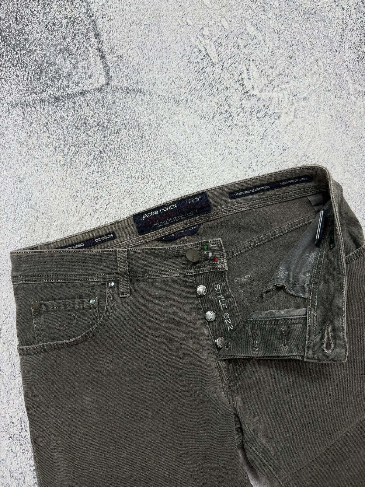 Jacob Cohen Jacob Cohen Luxury Casual Trousers - Style 622 Cotton Pants Size US 32 / EU 48 - 12 Thumbnail