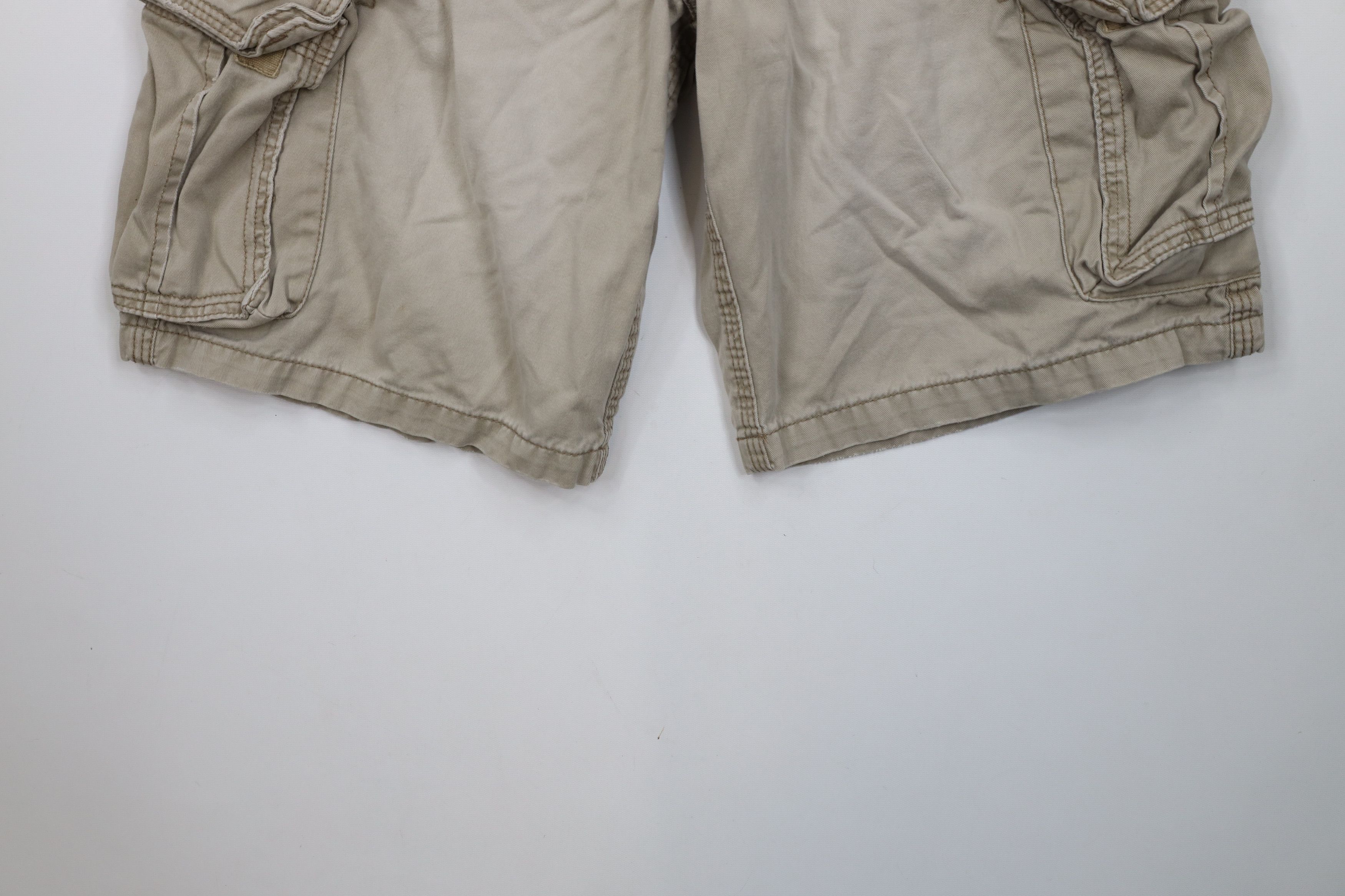 Aeropostale × Vintage Vintage Y2K Aeropostale Heavyweight Length Cargo Shorts Size US 36 / EU 52 - 4 Thumbnail