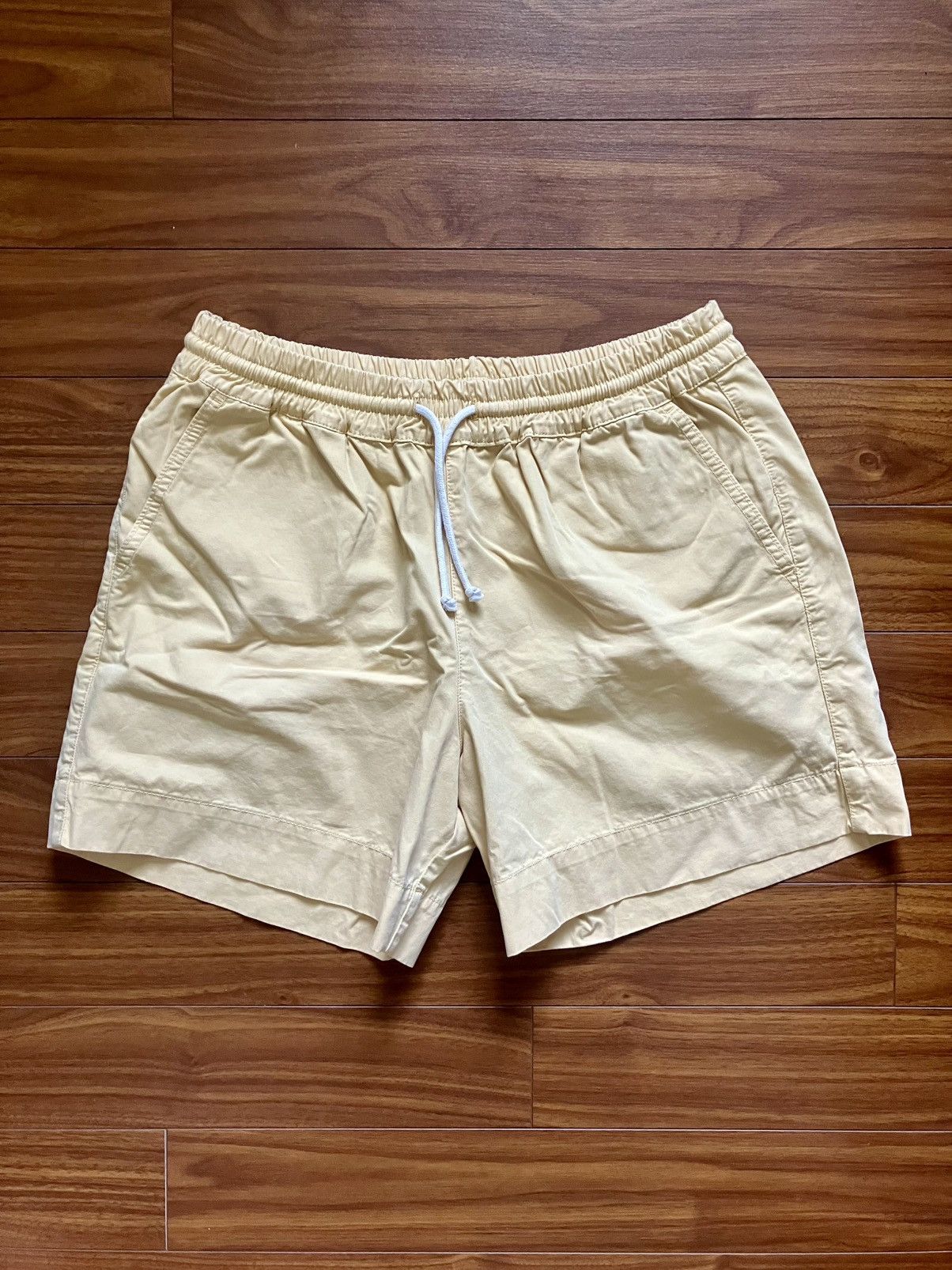 La Paz La Paz Yellow Drawstring Shorts Size US 33 - 1 Thumbnail