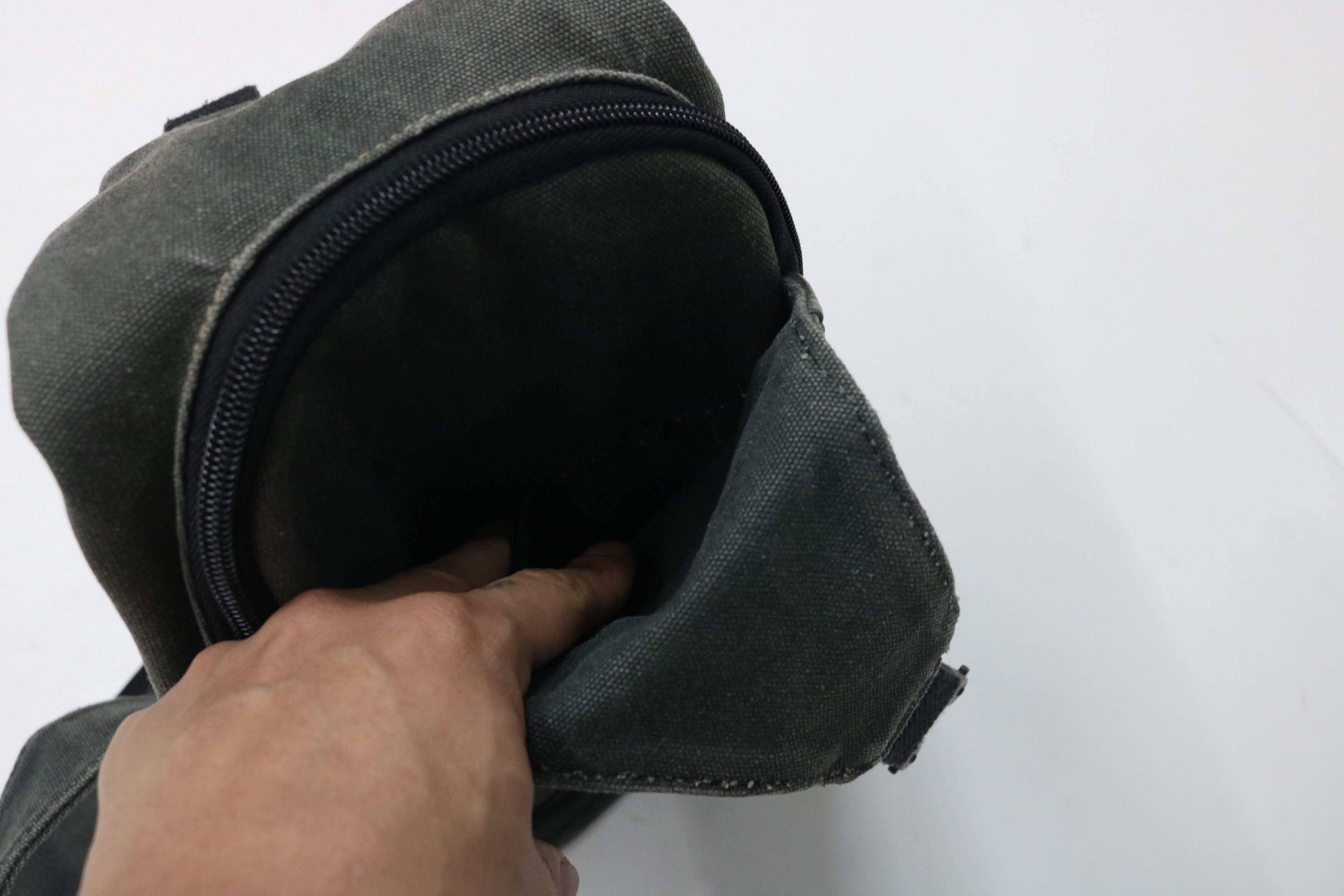 Diesel DIESEL Leather & Canvas Combo Hip Bag Size ONE SIZE - 6 Thumbnail