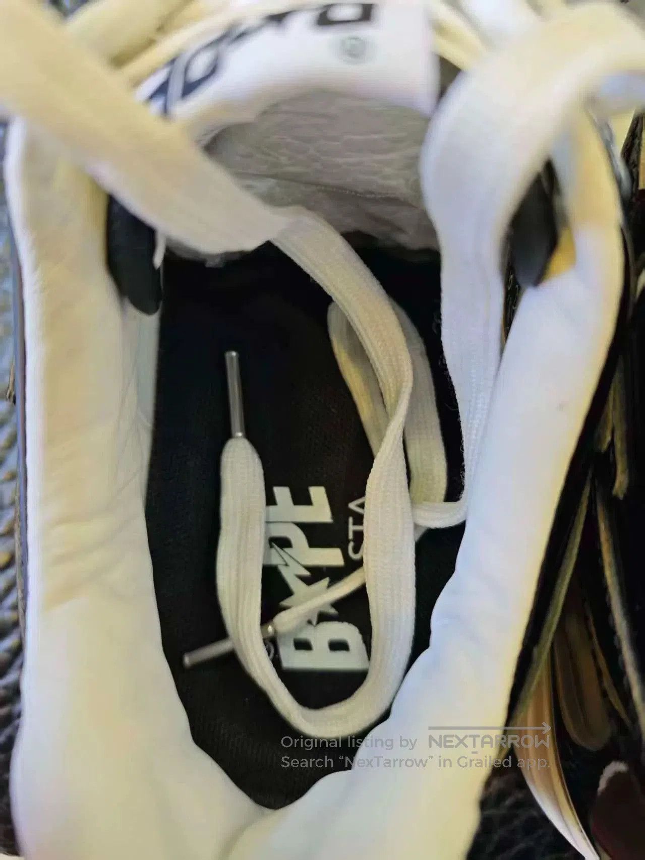 Japanese Brand BAPESTA Low-Top Casual Sneakers. Size US 9 / EU 42 - 5 Thumbnail