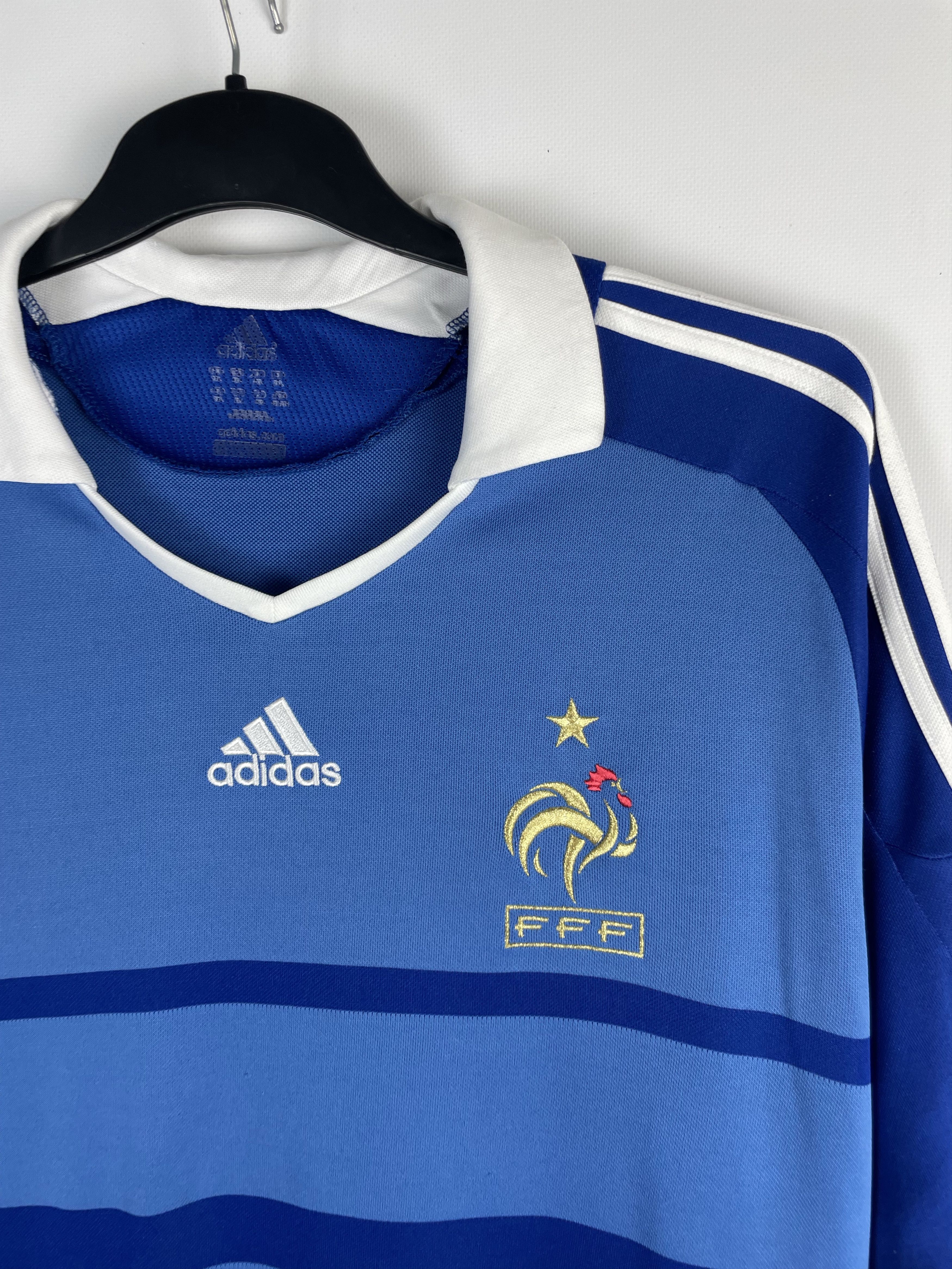 Adidas Adidas France Soccer Jersey 2009 Size US XL / EU 56 / 4 - 4 Thumbnail