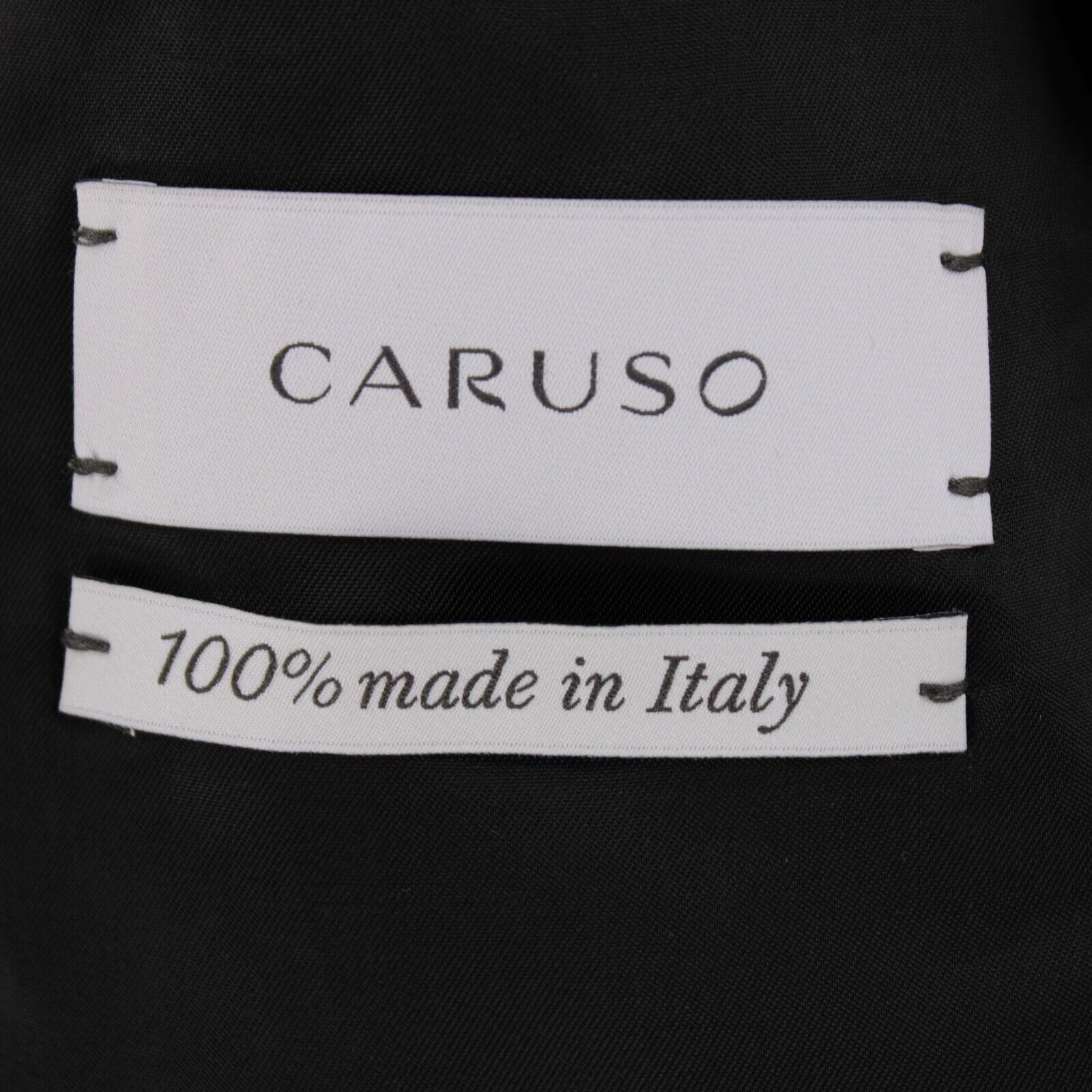 Caruso Caruso Suit Size US 38 Regular in Black Size 38R - 8 Thumbnail