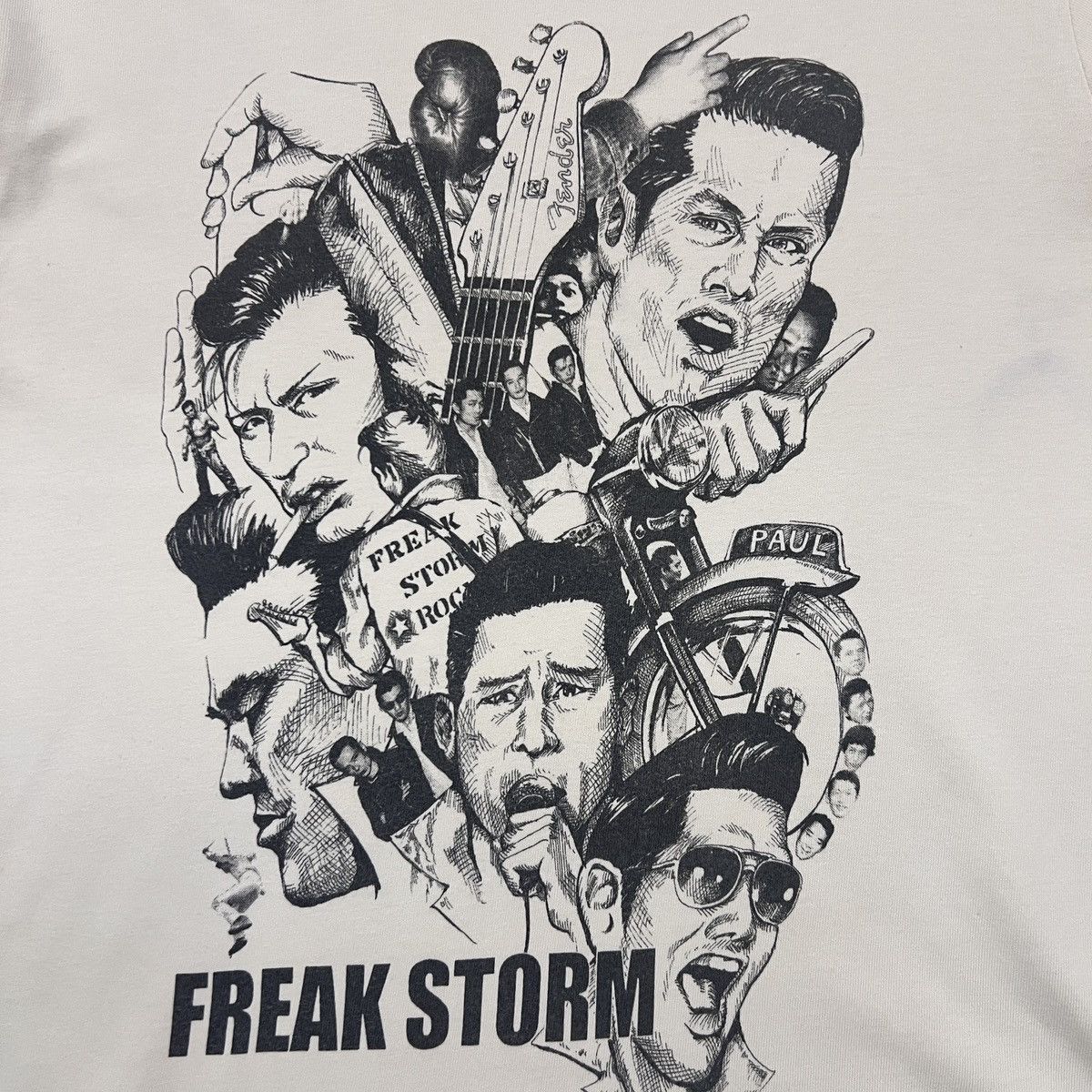 Vintage VTG FREAK STORM ROCK TEE Size US M / EU 48-50 / 2 - 2 Thumbnail