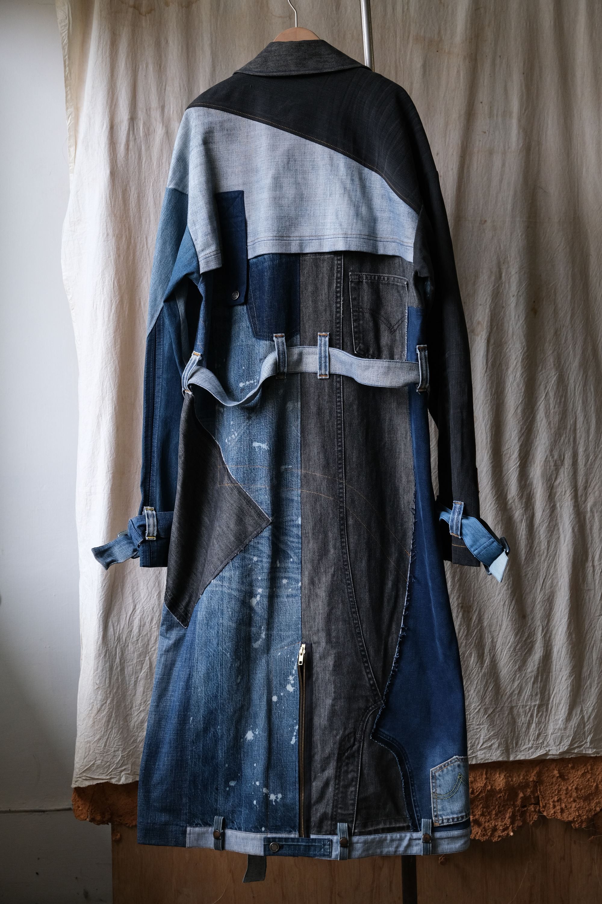 Other Levi’s x Story Wear x TSUNG YU CHAN “Upcycling” Denim Coat Size US L / EU 52-54 / 3 - 12 Thumbnail
