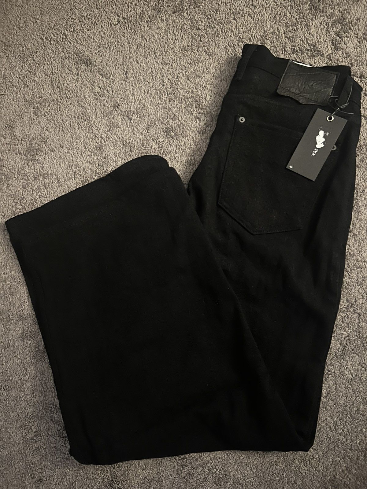 K-Two Studios Ktwo studio black raw denim | Grailed