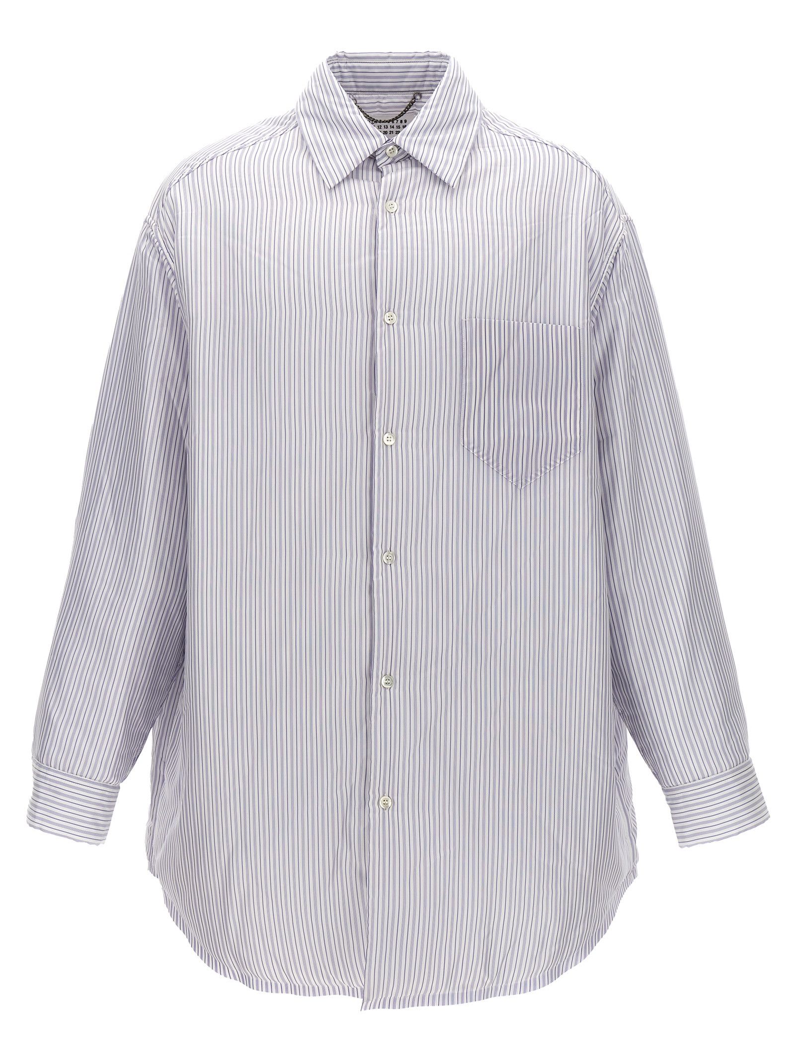 Maison Margiela Striped Shirt Jacket Size US M / EU 48-50 / 2 - 1 Thumbnail