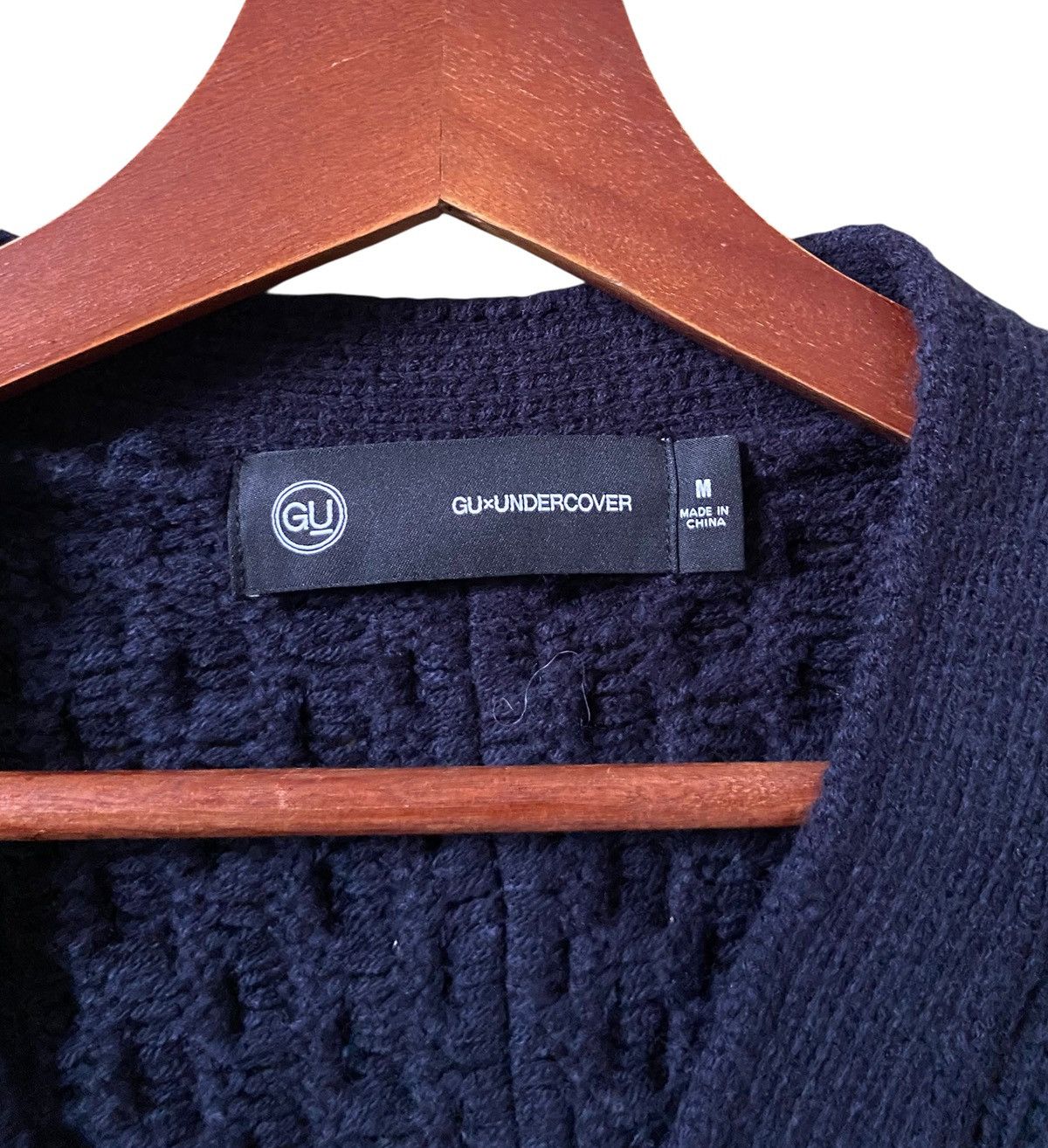 GU Vintage Japanese Brand Gu X Undercover Knitwear 2000s Size US M / EU 48-50 / 2 - 7 Thumbnail