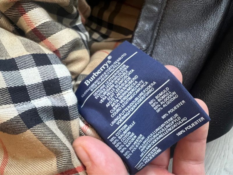Burberry × Vintage leather coat Burberrys 54 L brown Size US L / EU 52-54 / 3 - 8 Thumbnail