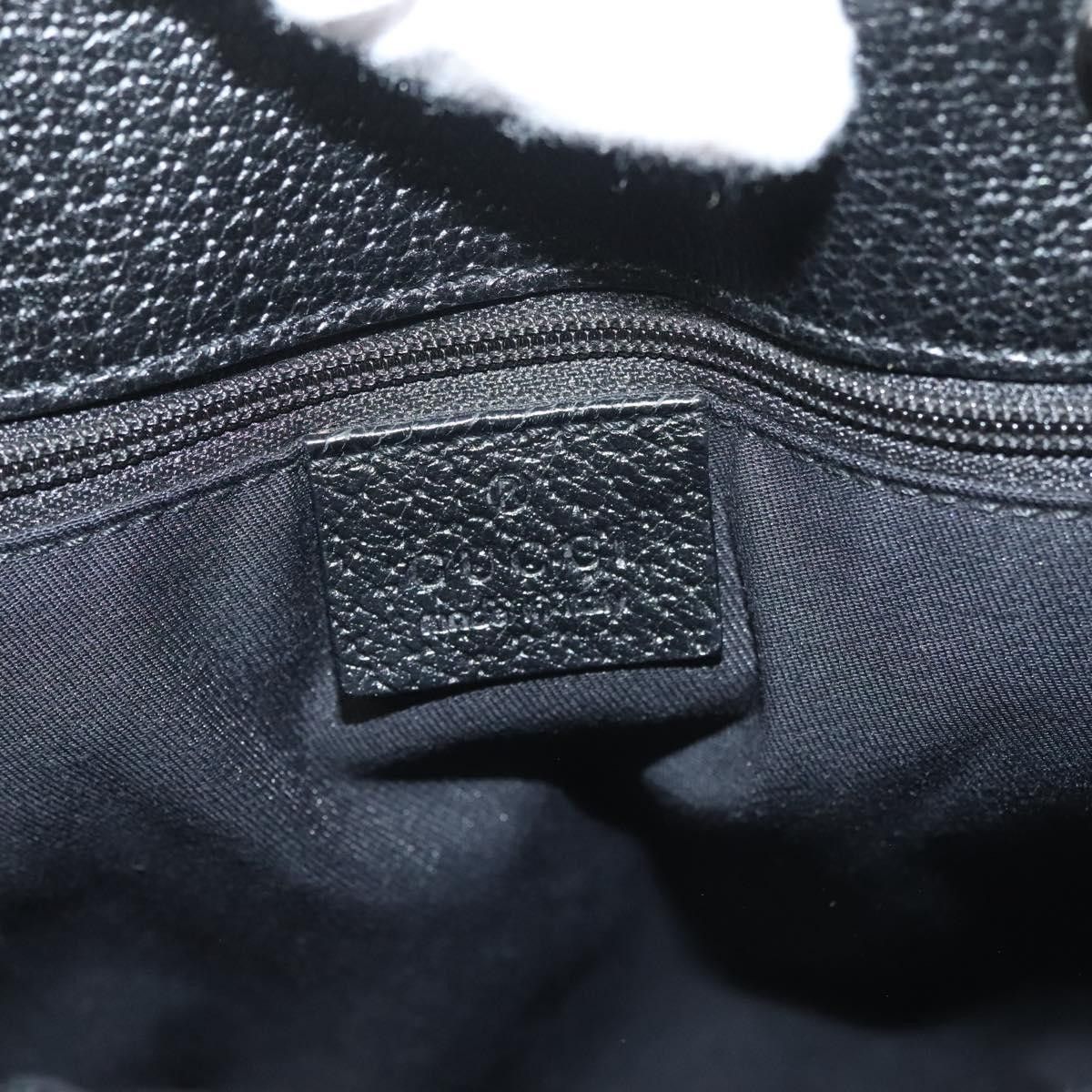 Gucci GUCCI GG Canvas Tote Bag Black Size ONE SIZE - 15 Thumbnail