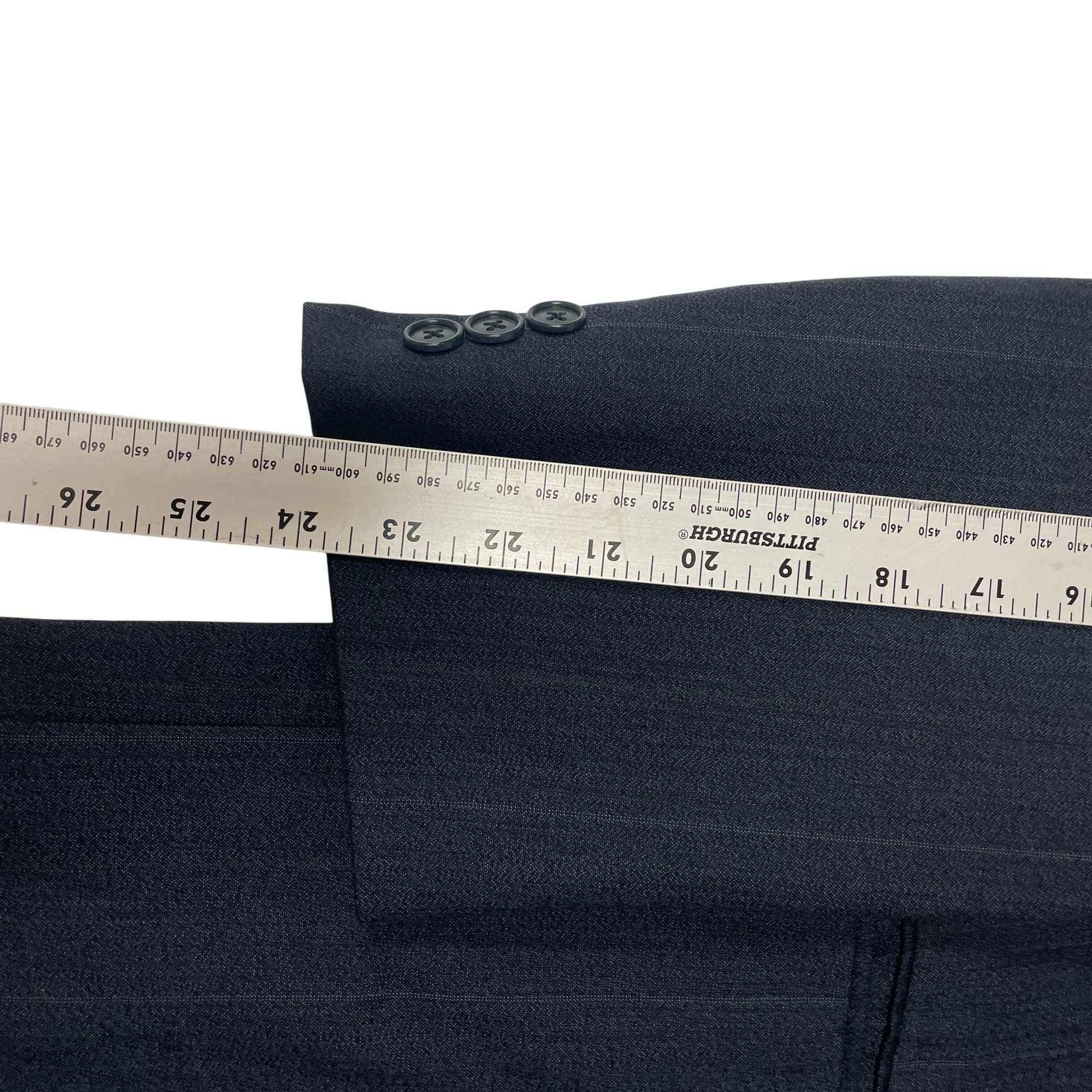 Yves Saint Laurent Vtg Yves Saint Laurent YSL Sport Coat FRANCE Wool Blazer Size 42R - 9 Thumbnail