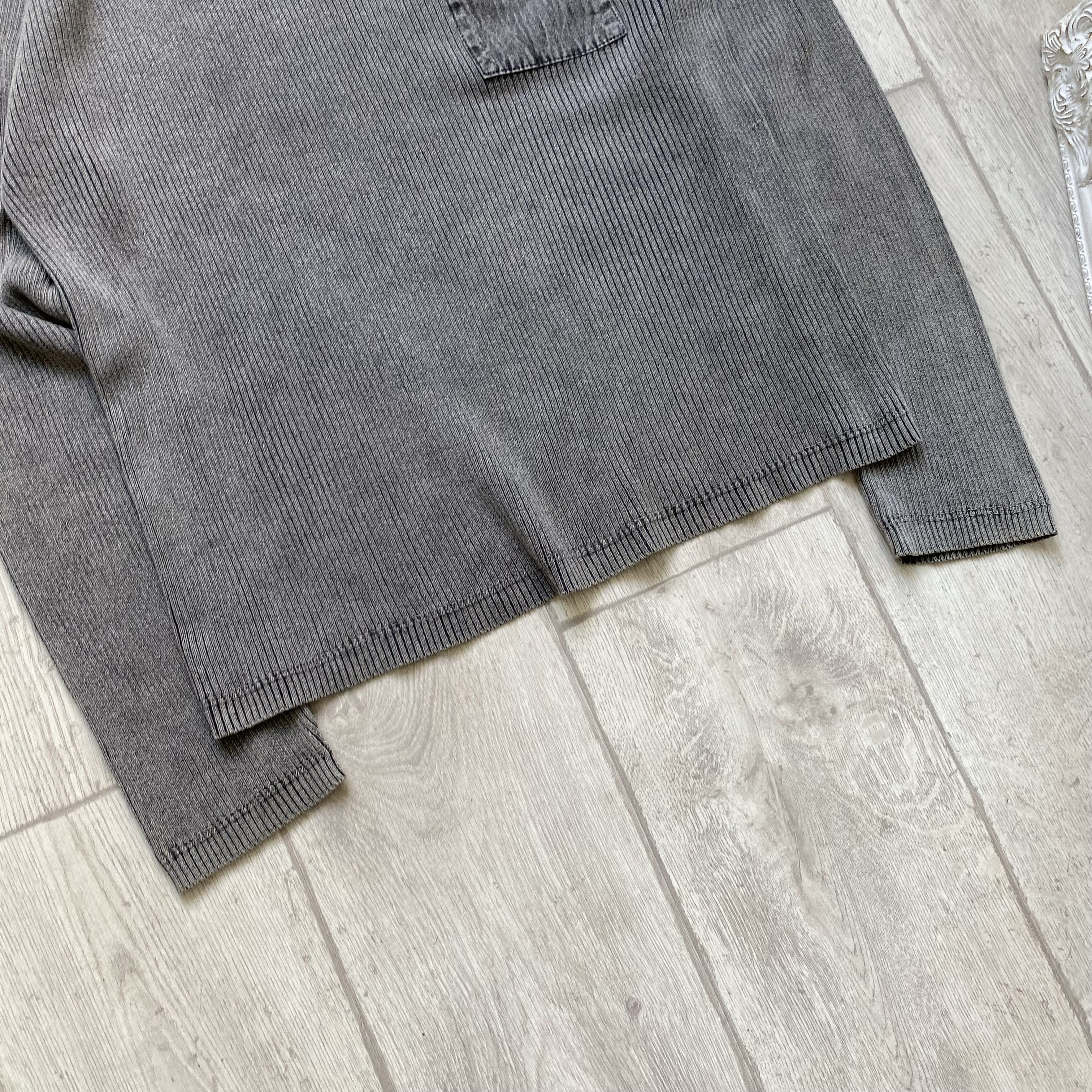 Diesel Vintage 90s Diesel Style Rock Ribbed zip sweater opium Size US M / EU 48-50 / 2 - 3 Thumbnail