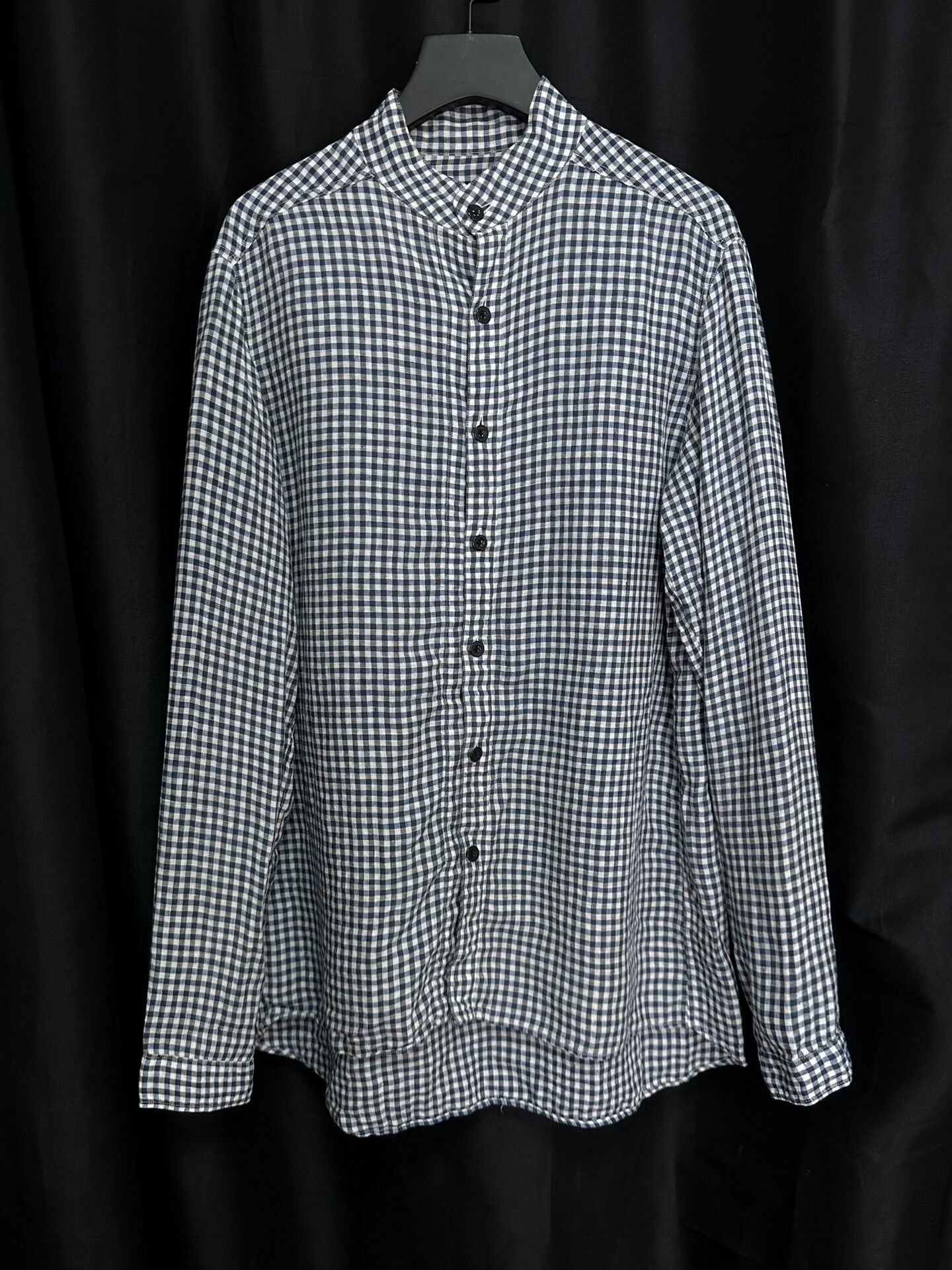 Japanese Brand workers style cotton linen shirt Size US L / EU 52-54 / 3 - 1 Thumbnail