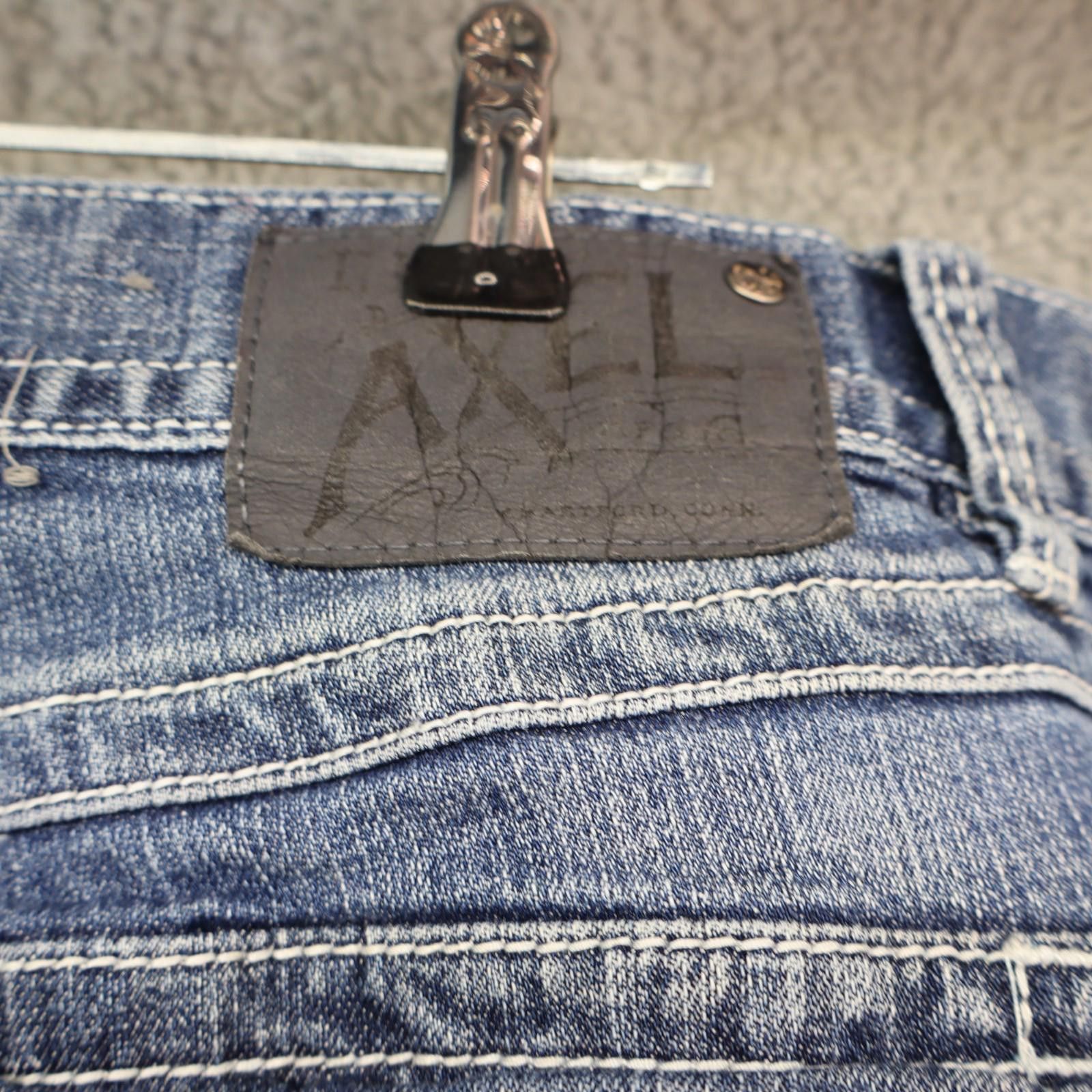 Axel Arigato Axel Vintage Boot Men Jeans Distressed 36x32 Cotton Blue Size US 36 / EU 52 - 9 Thumbnail