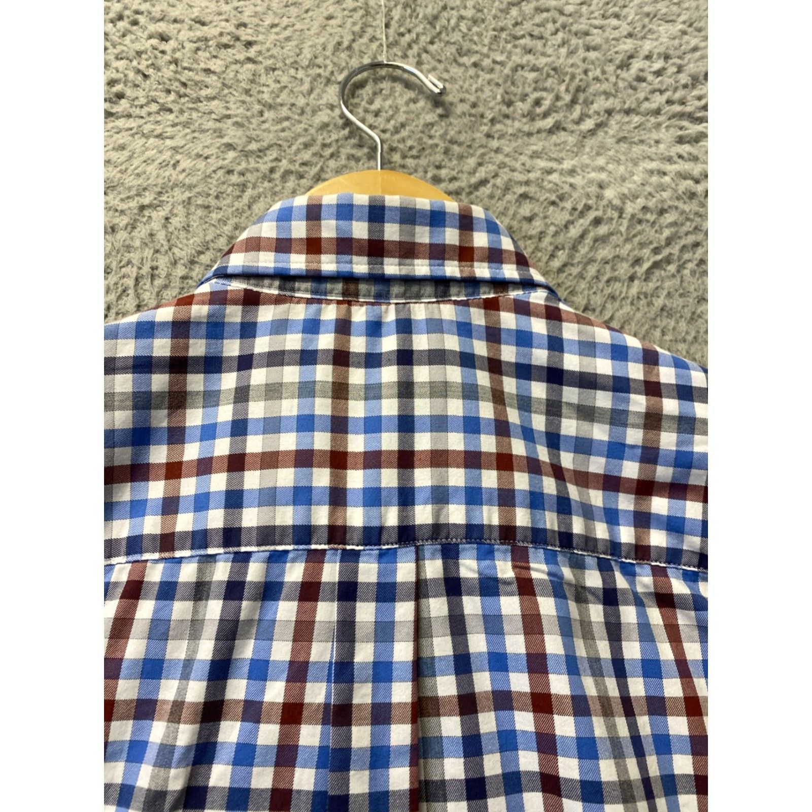Peter Millar Peter Millar Comfort Plaid Button-Down Shirt Men’s Small Long Sleeve Stretch Multicolor Size US S / EU 44-46 / 1 - 8 Thumbnail