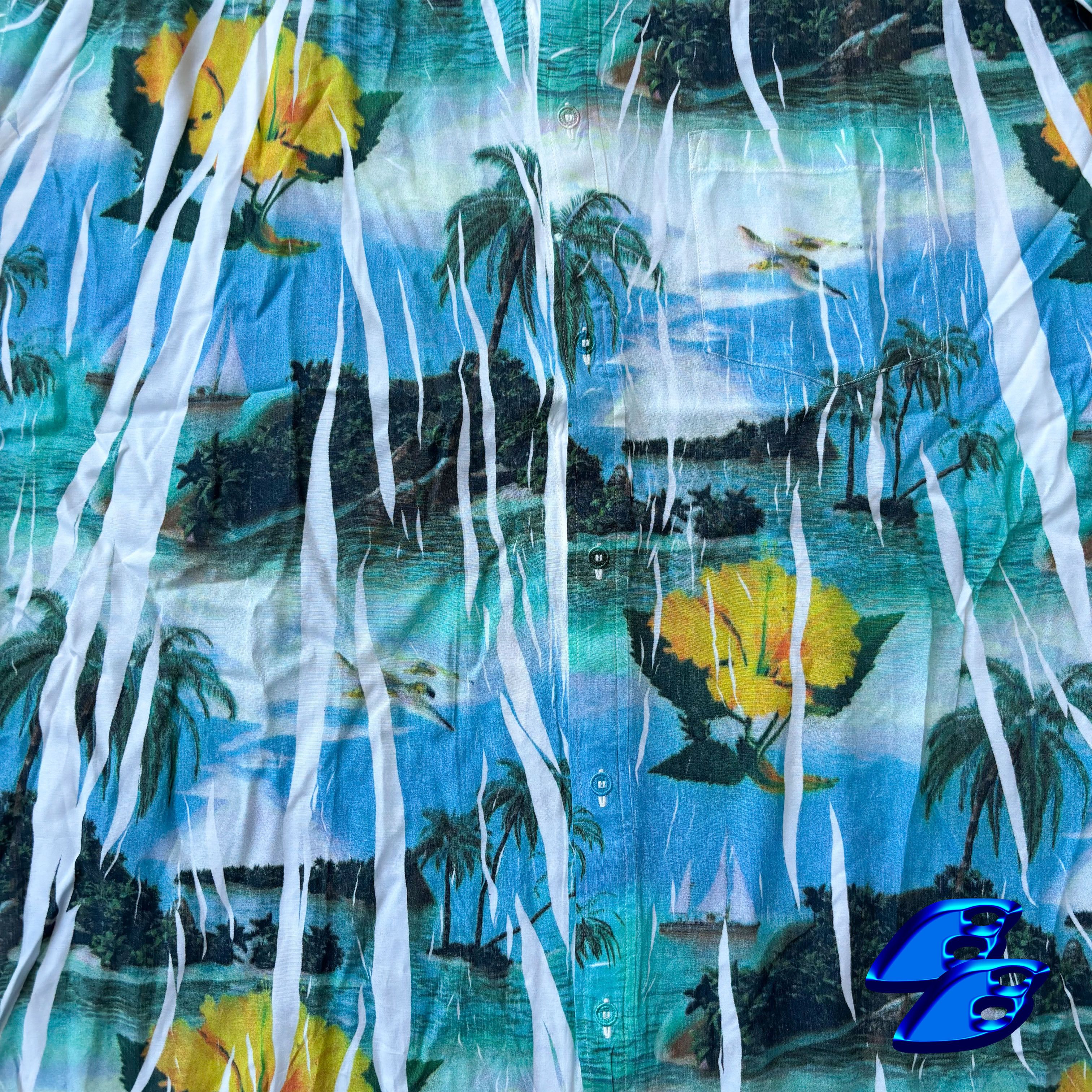 Doublet × Japanese Brand DOUBLET HAWAIIAN SHIRT OVERSIZED Size US XXL / EU 58 / 5 - 4 Thumbnail
