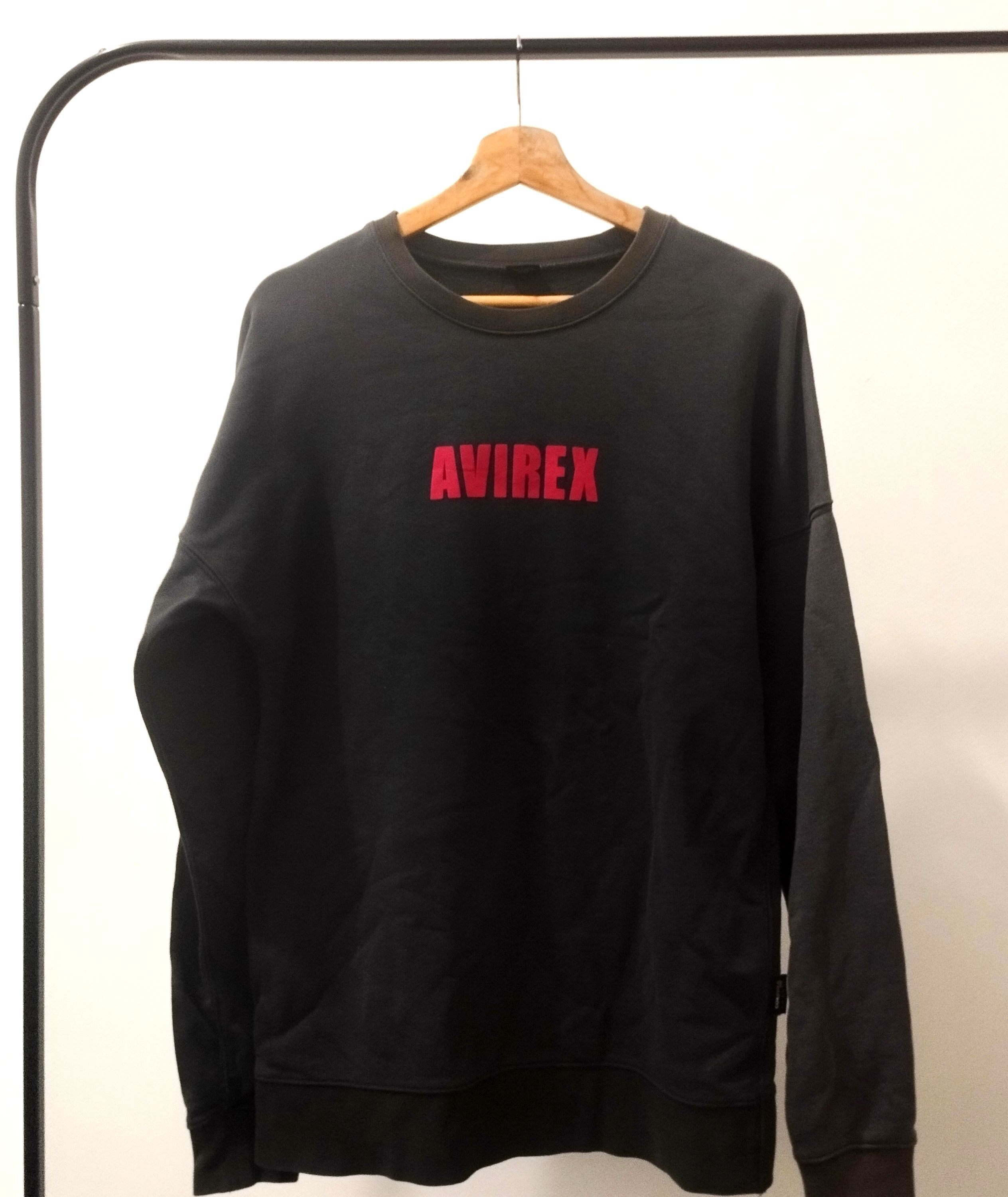 Avirex Avirex USA Crewneck Sweatshirt Embroidered American Flag Size US L / EU 52-54 / 3 - 2 Thumbnail