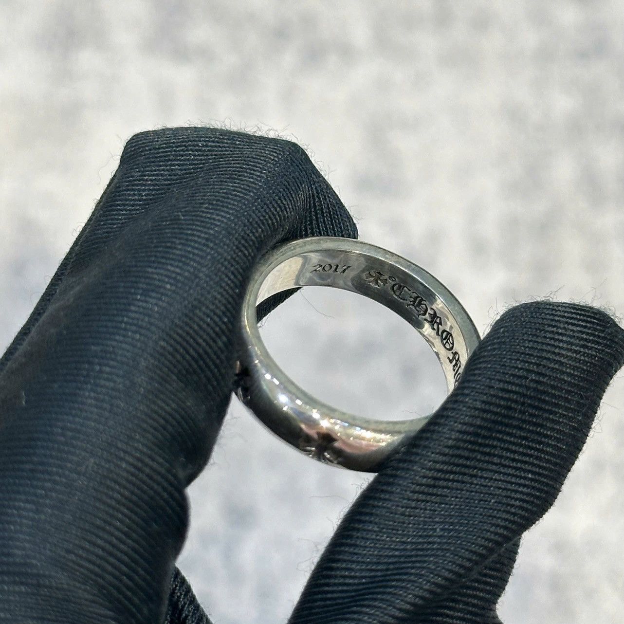 Chrome Hearts CHROME HEARTS PLUS BAND ring silver Size ONE SIZE - 4 Thumbnail
