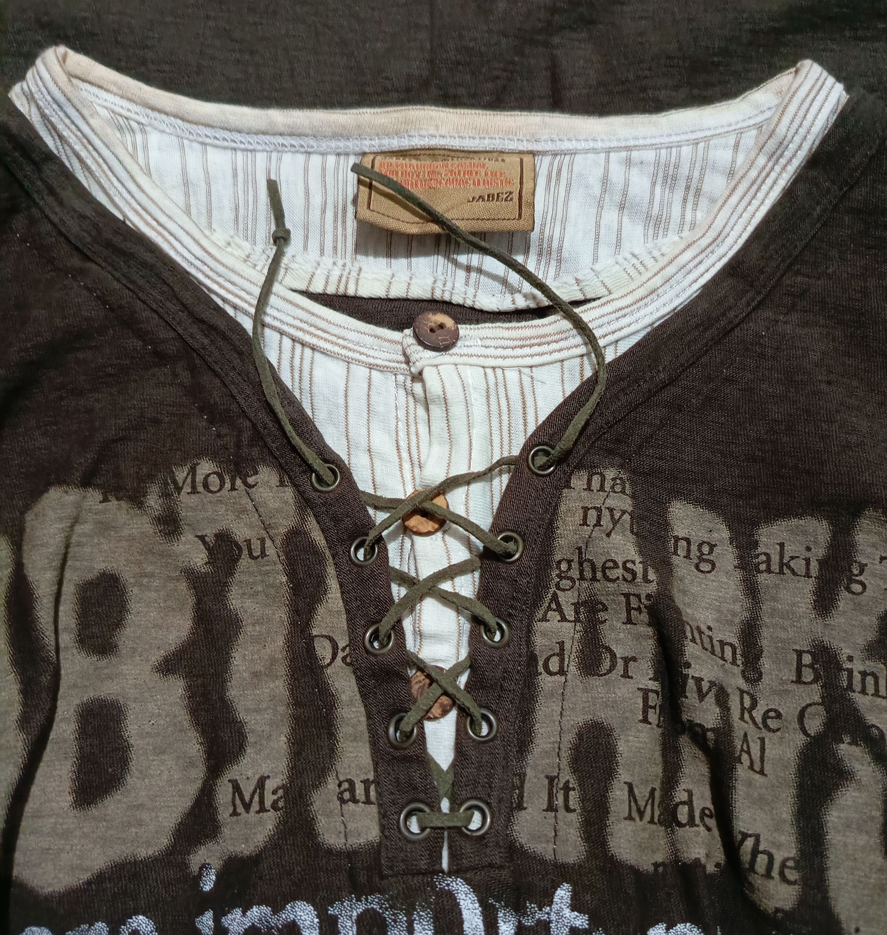 14th Addiction 💥Send Offer 2000's Jabez Double Layers Poem Size US L / EU 52-54 / 3 - 5 Thumbnail